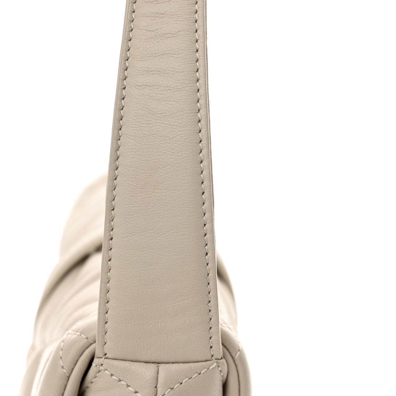 Saint Laurent Lambskin Quilted Le 57 Diamond Shoulder Bag Crema Soft 12 of 12