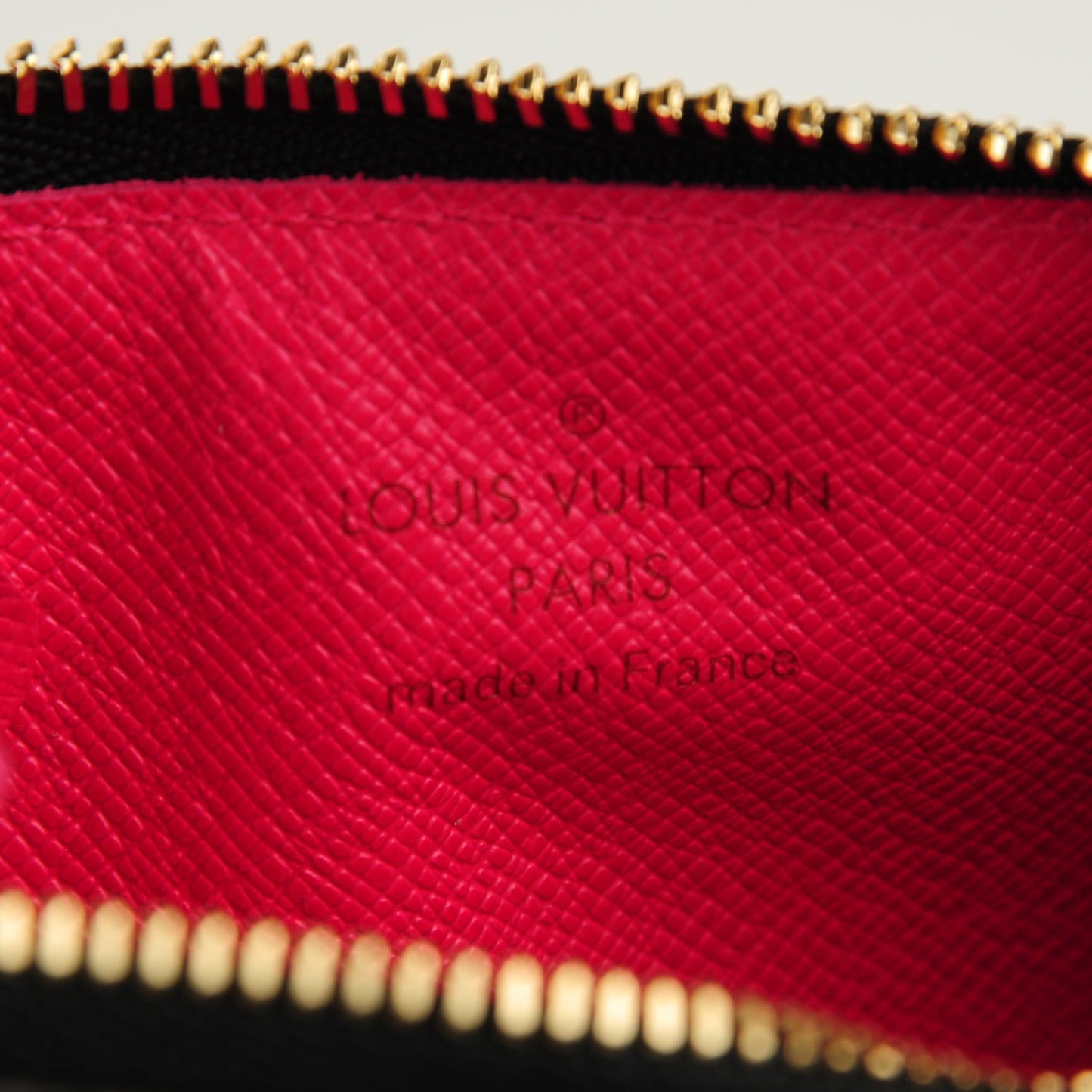 Monogram Multicolor Key Pouch Black Grenade