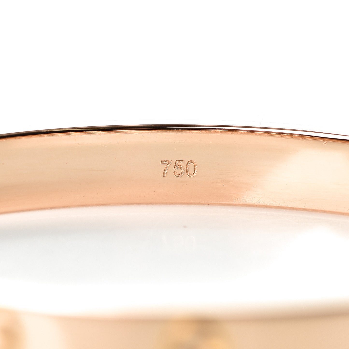 18K Pink Gold LOVE Bracelet 16