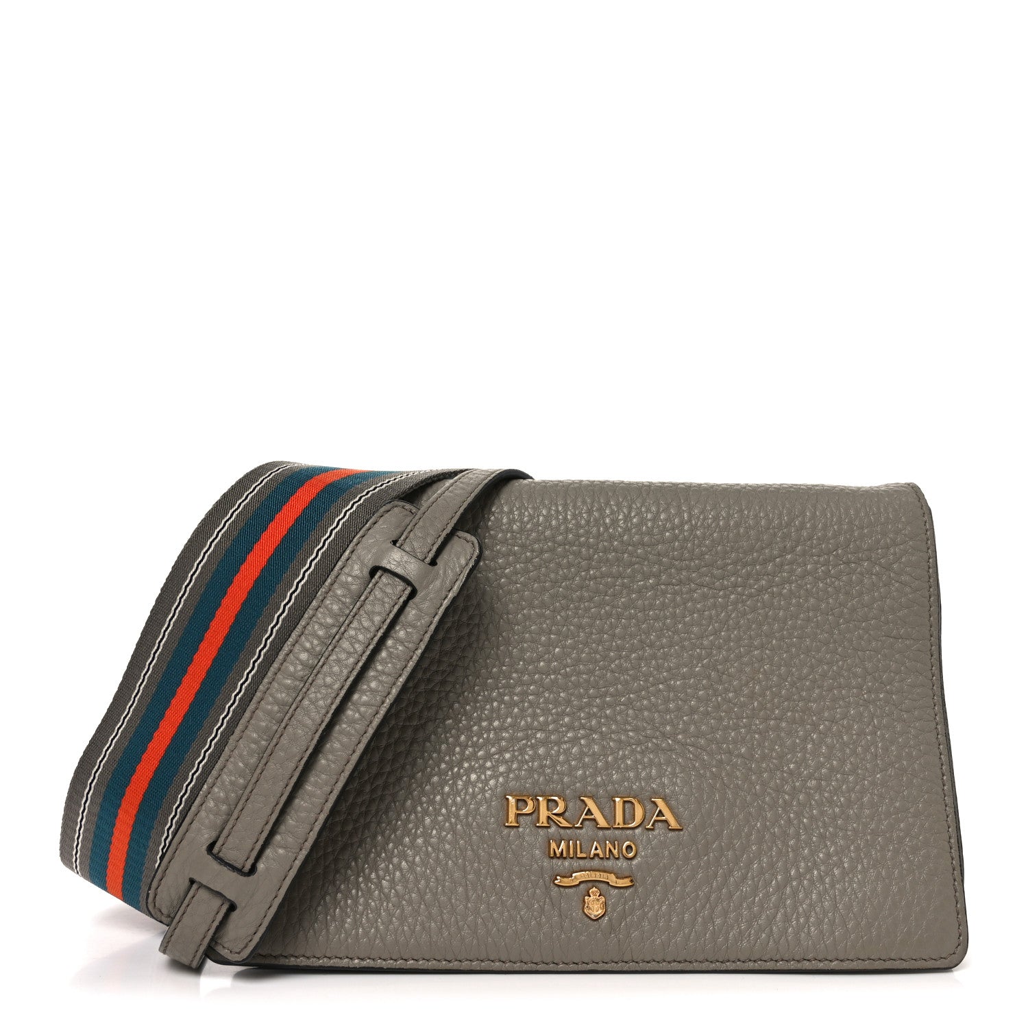 プラダ 99fw crossbody grey bag Prada Vitello Daino Flap Crossbody Argilla 1844858 – FASHIONPHILE