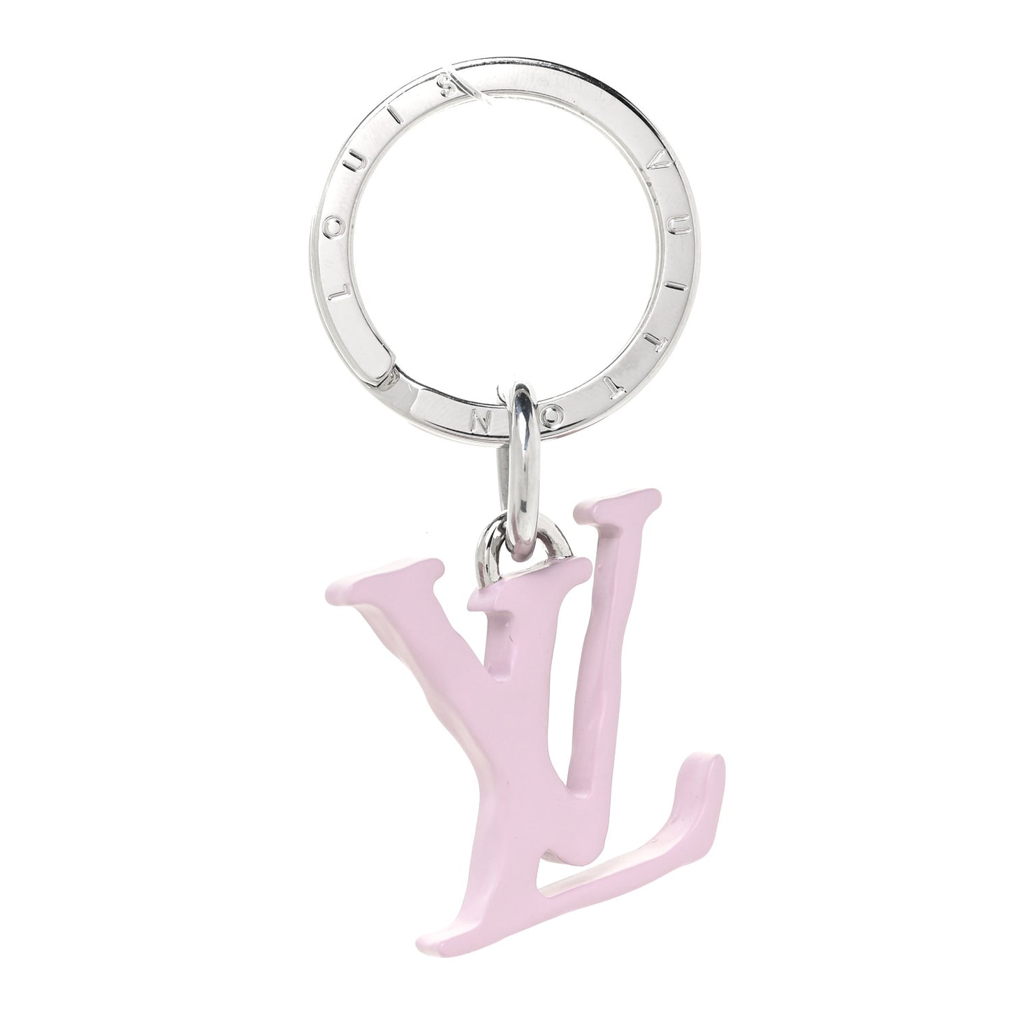 LV Initials Key Holder Mauve