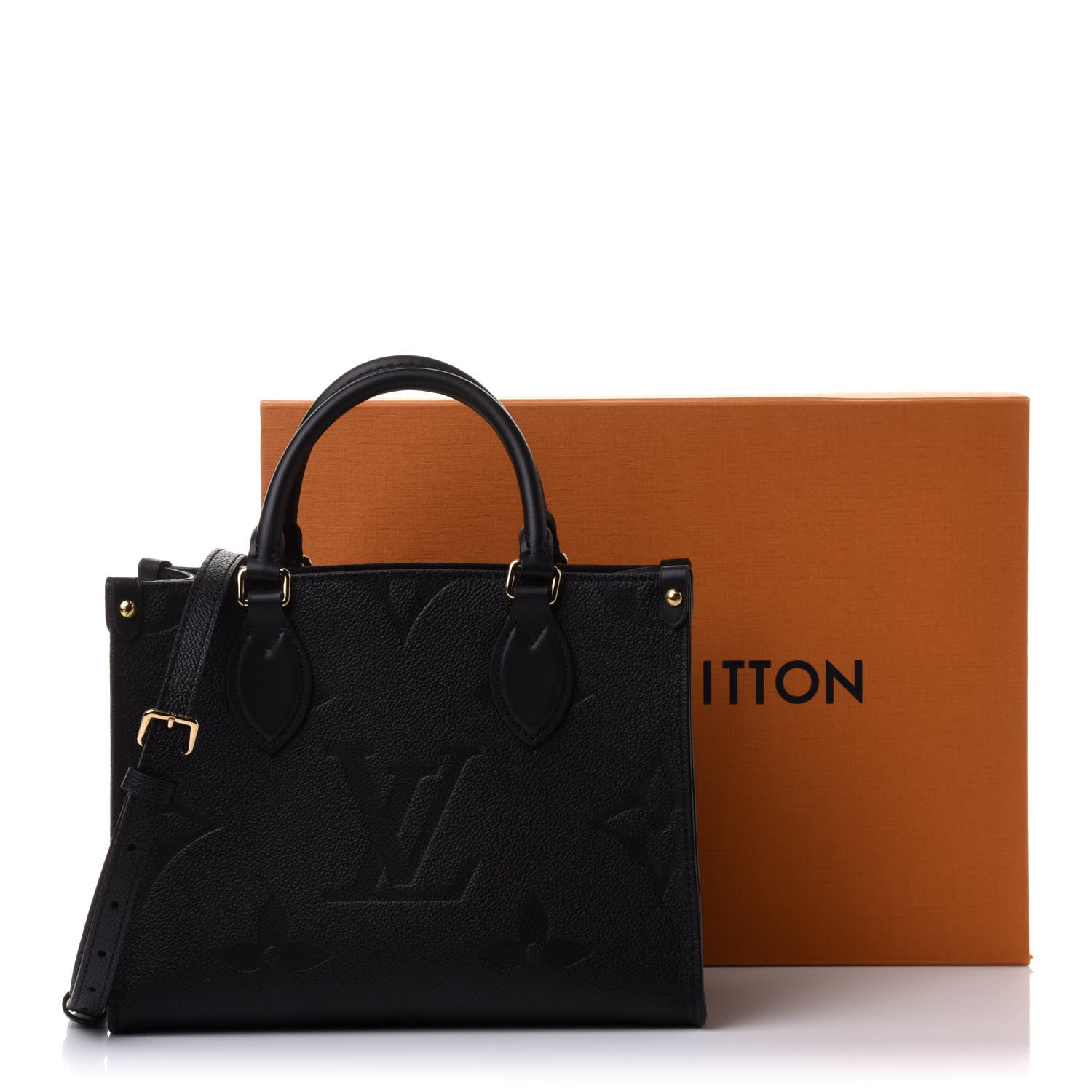 Louis Vuitton Empreinte Monogram Giant Onthego PM Black 9 of 9
