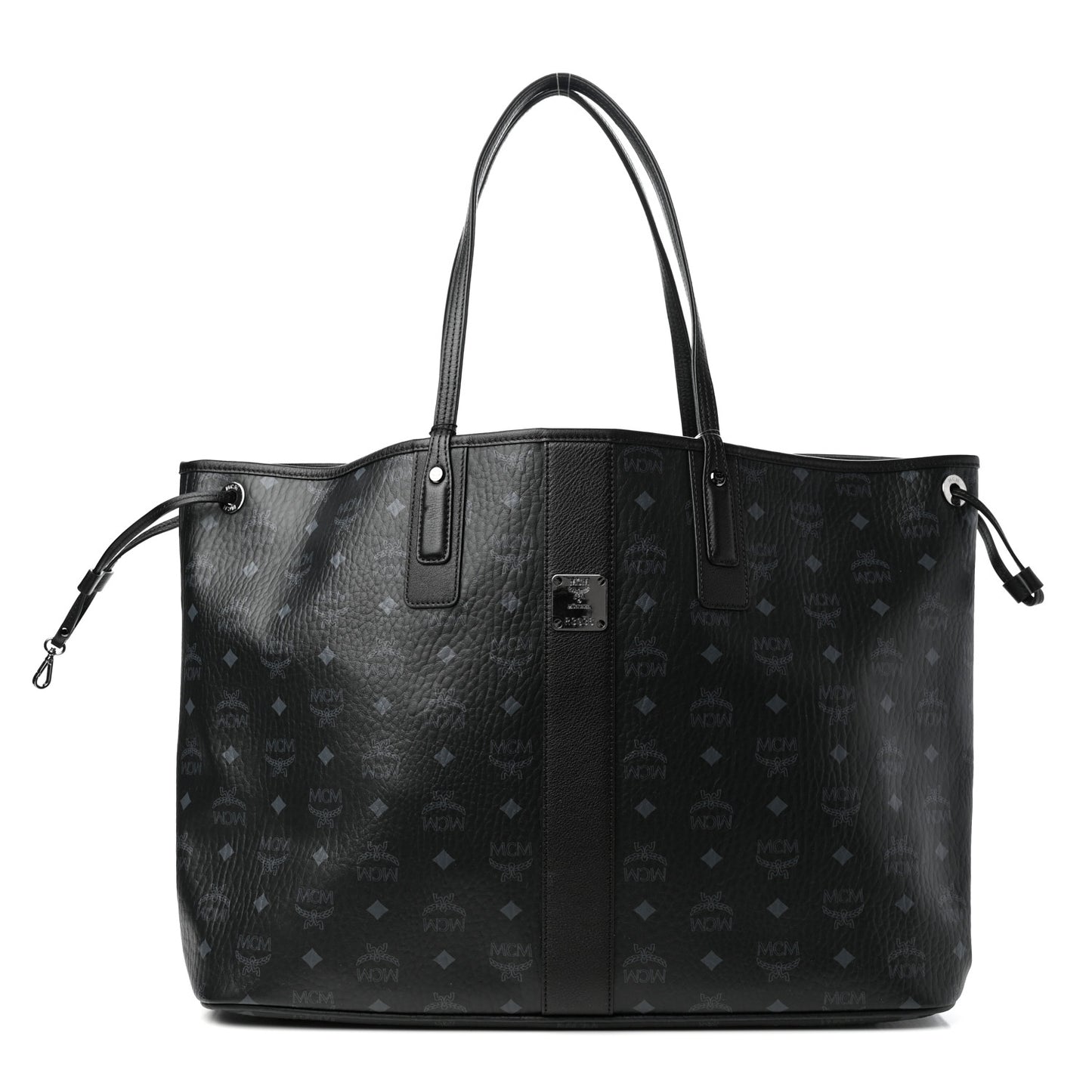 Visetos Large Liz Reversible Shopper Tote Black