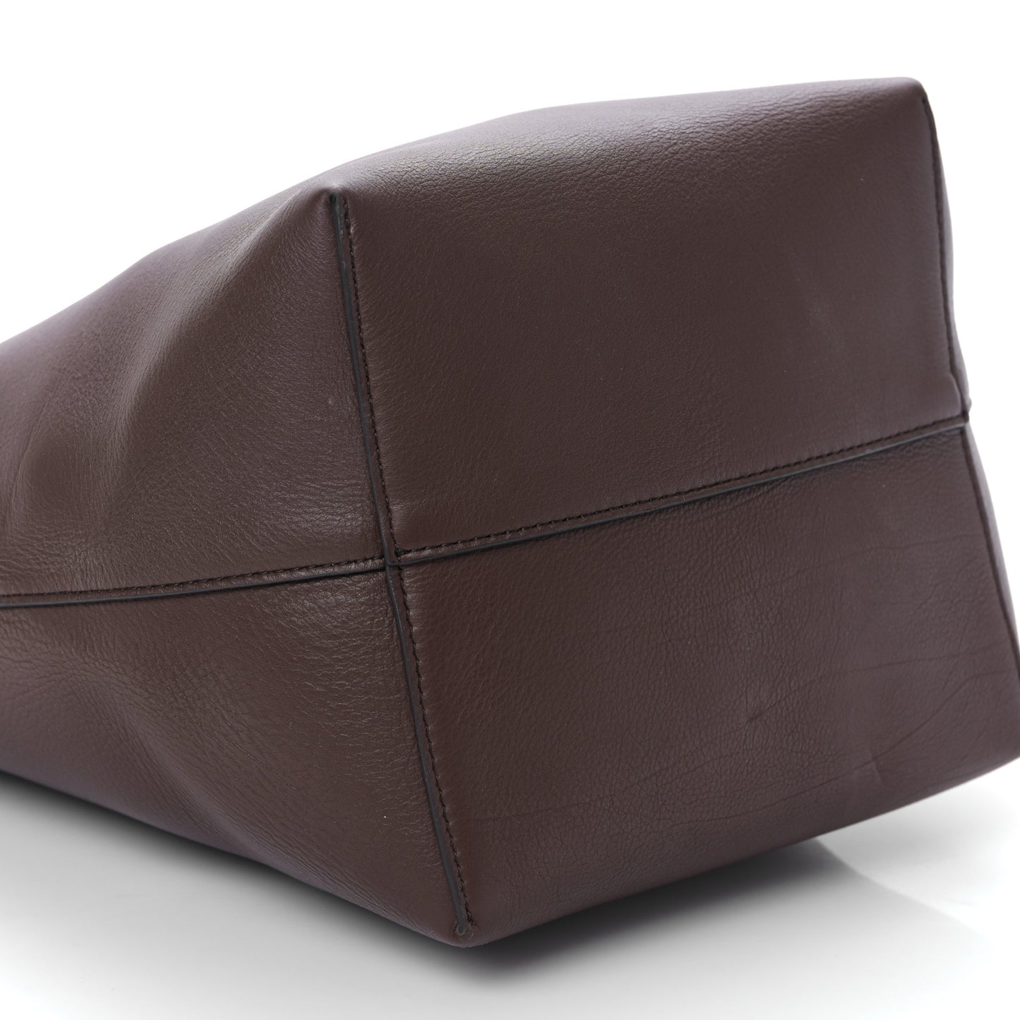 Calfskin Medium N/S Park Tote Brown