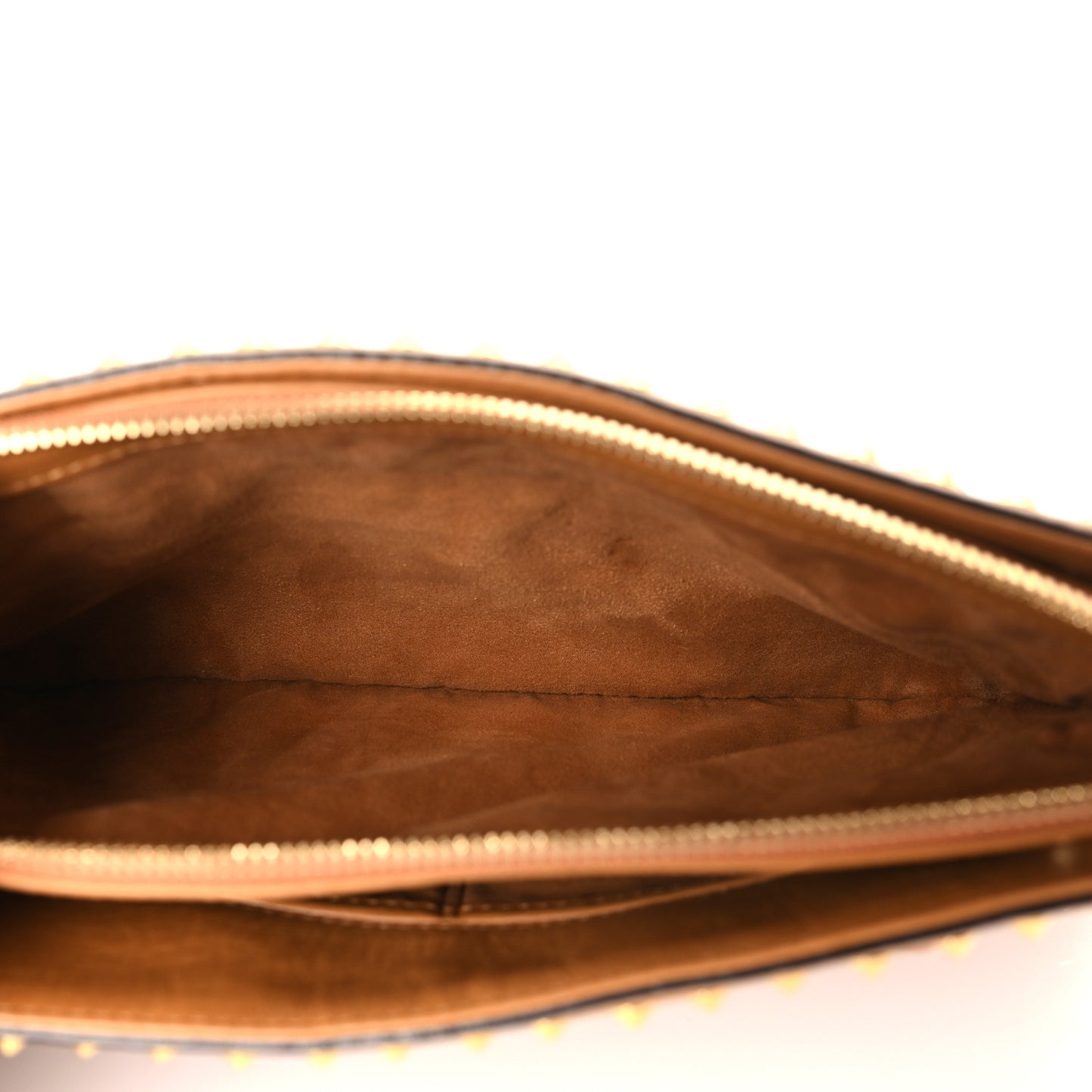 Visetos Studded Crossbody Cognac