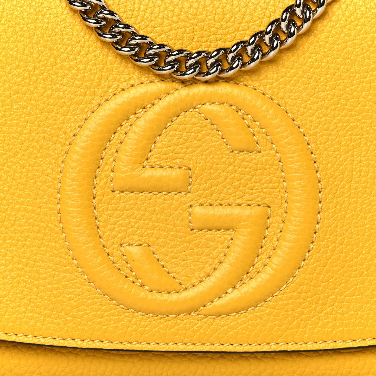 Cellarius Calfskin Medium Soho Flap Crossbody New Buttercup
