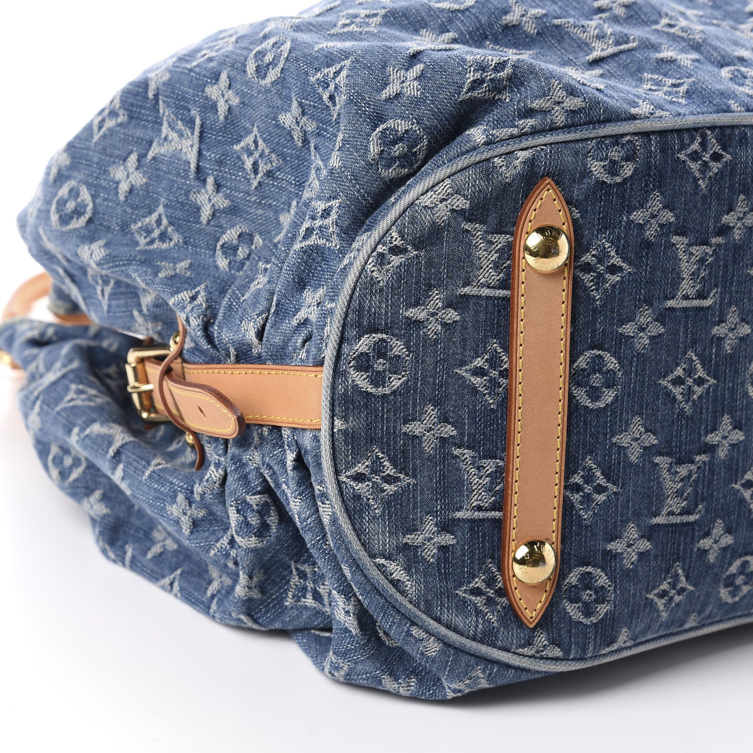 Louis Vuitton Denim Mahina XL Blue 6 of 11