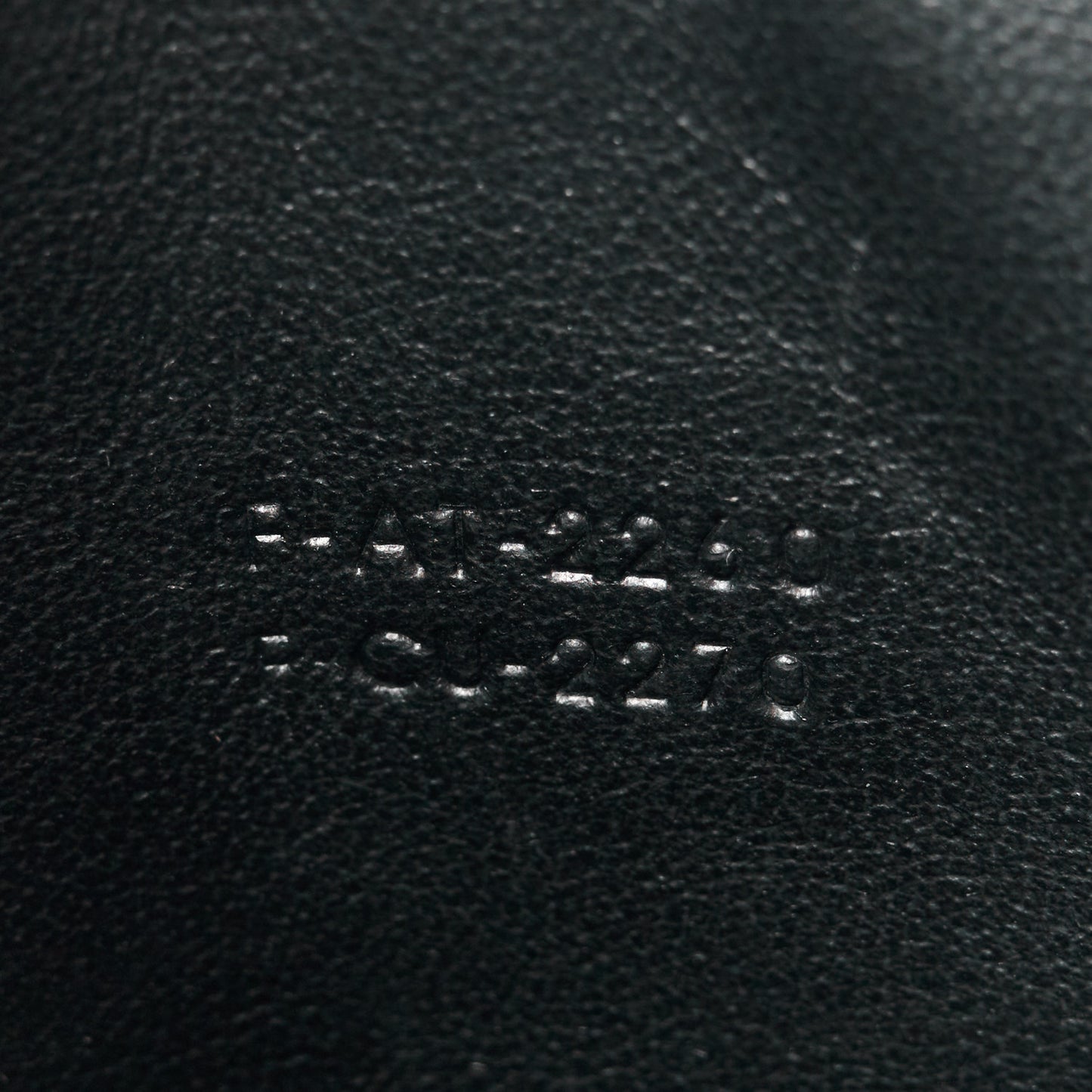 Smooth Calfskin Nano Luggage Black