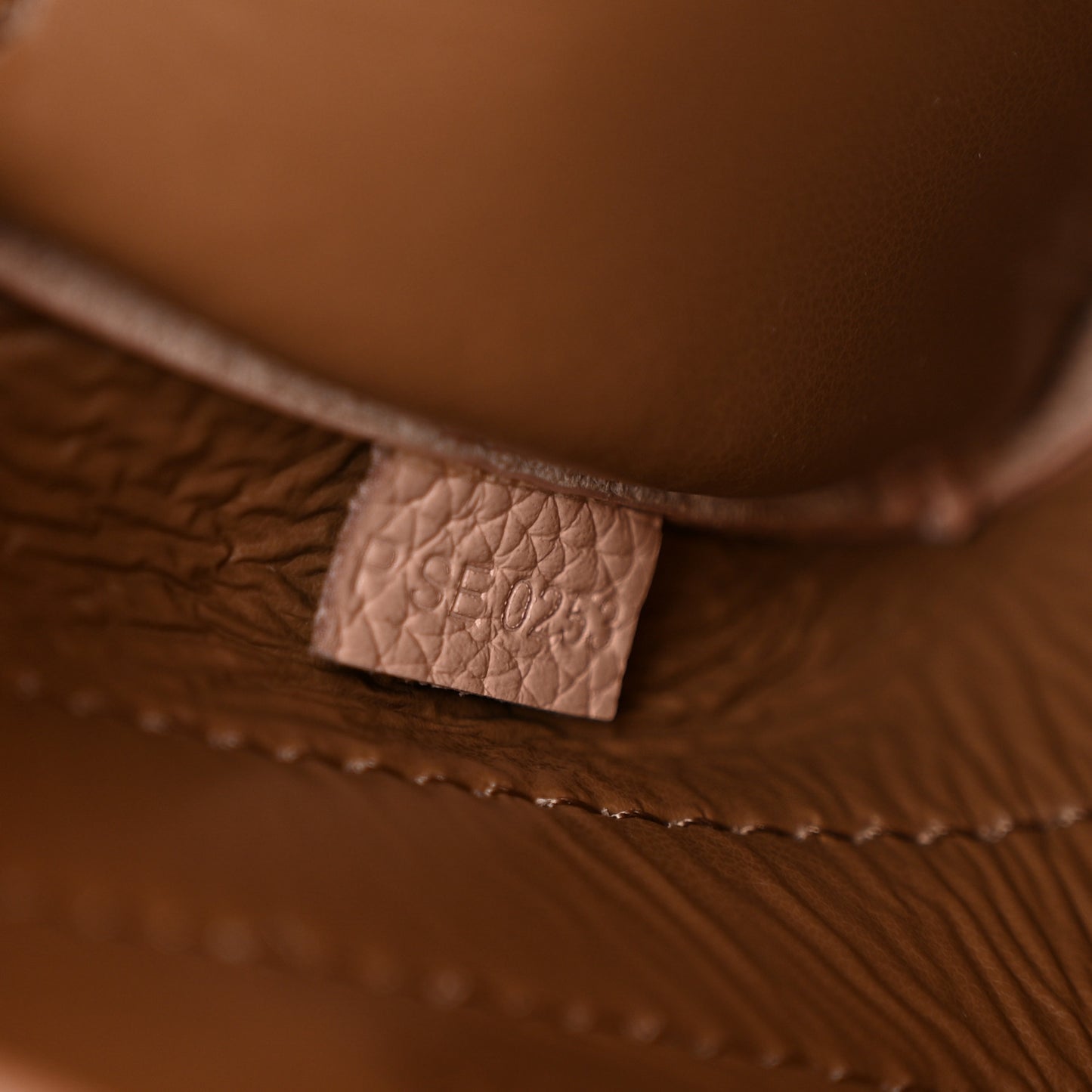 Grained Calfskin Mini The Tote Bag Rose