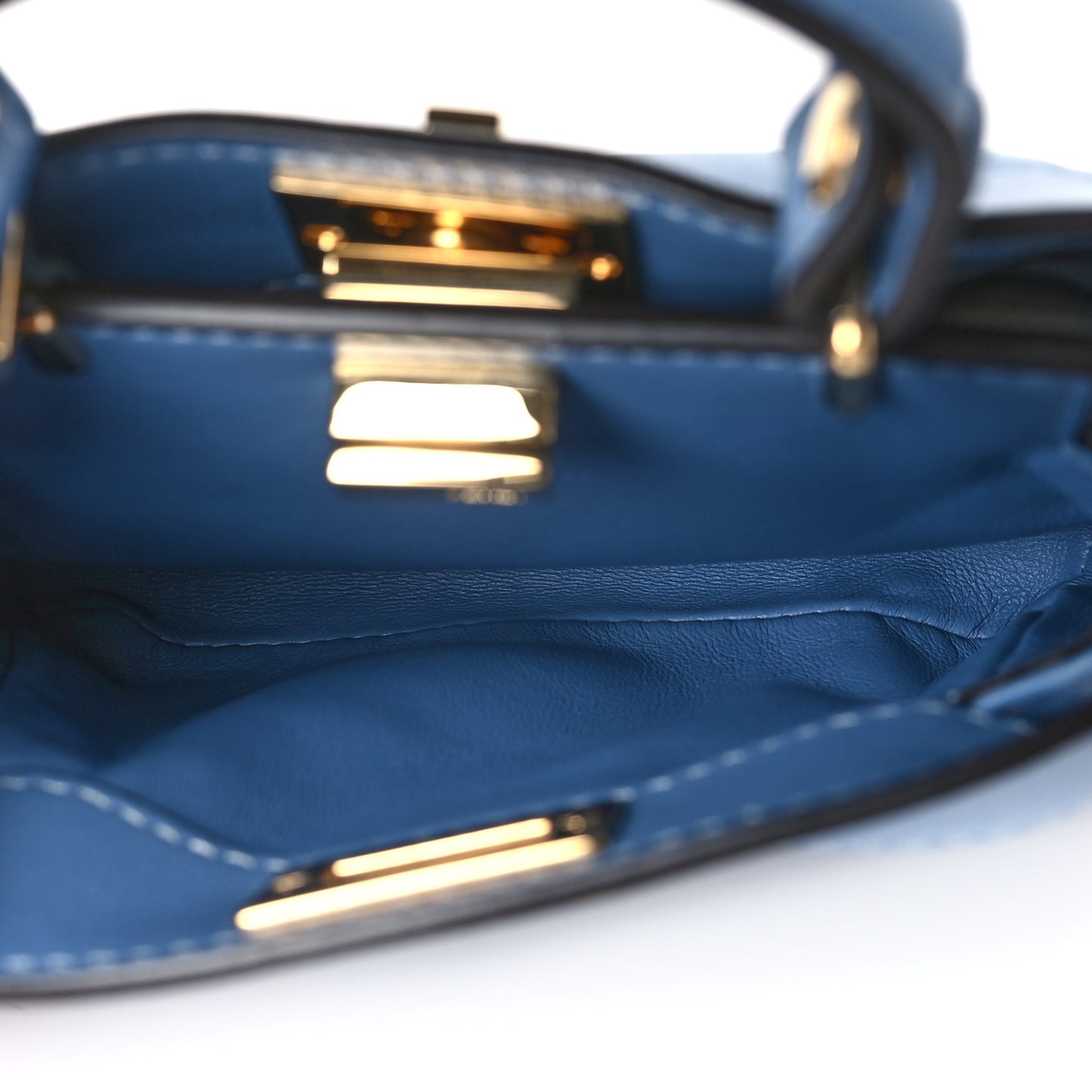 Nappa Nano Peekaboo Satchel Blue
