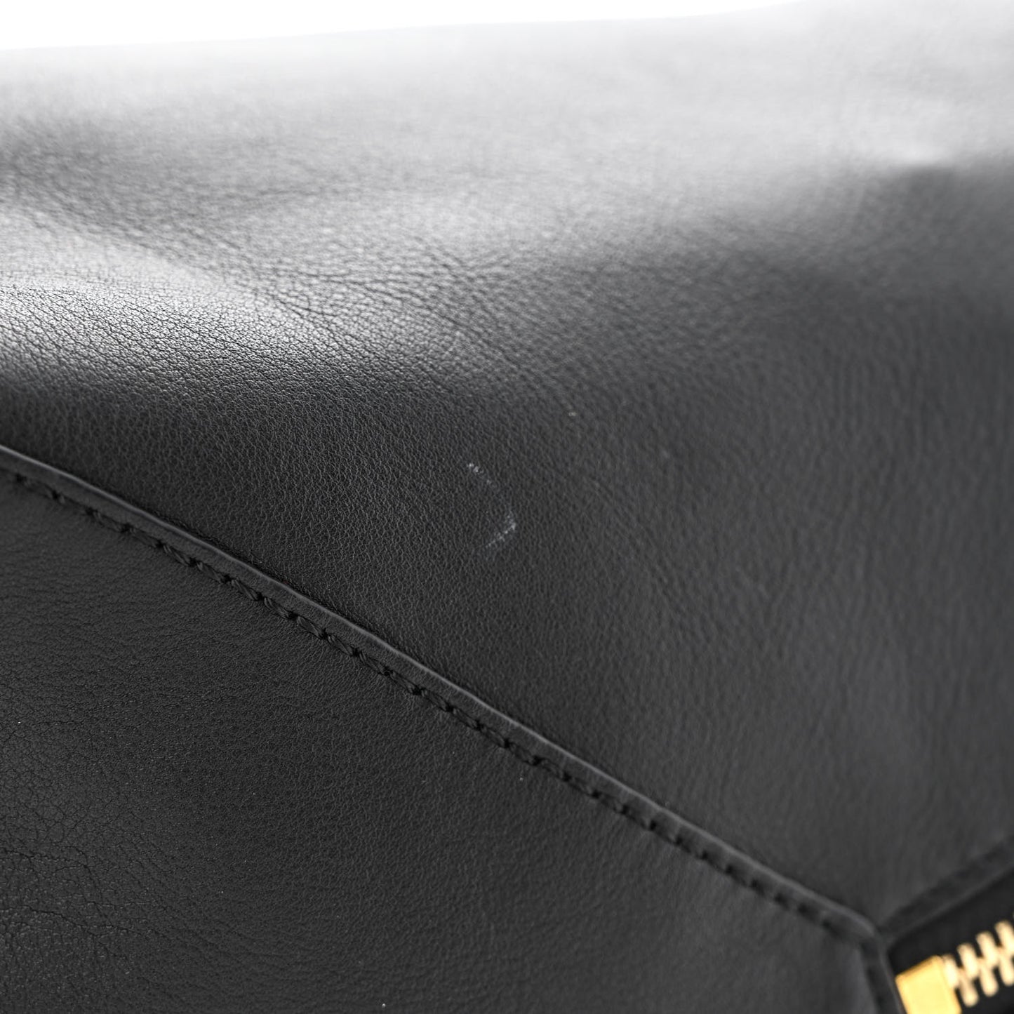 Calfskin Puzzle Hobo Black