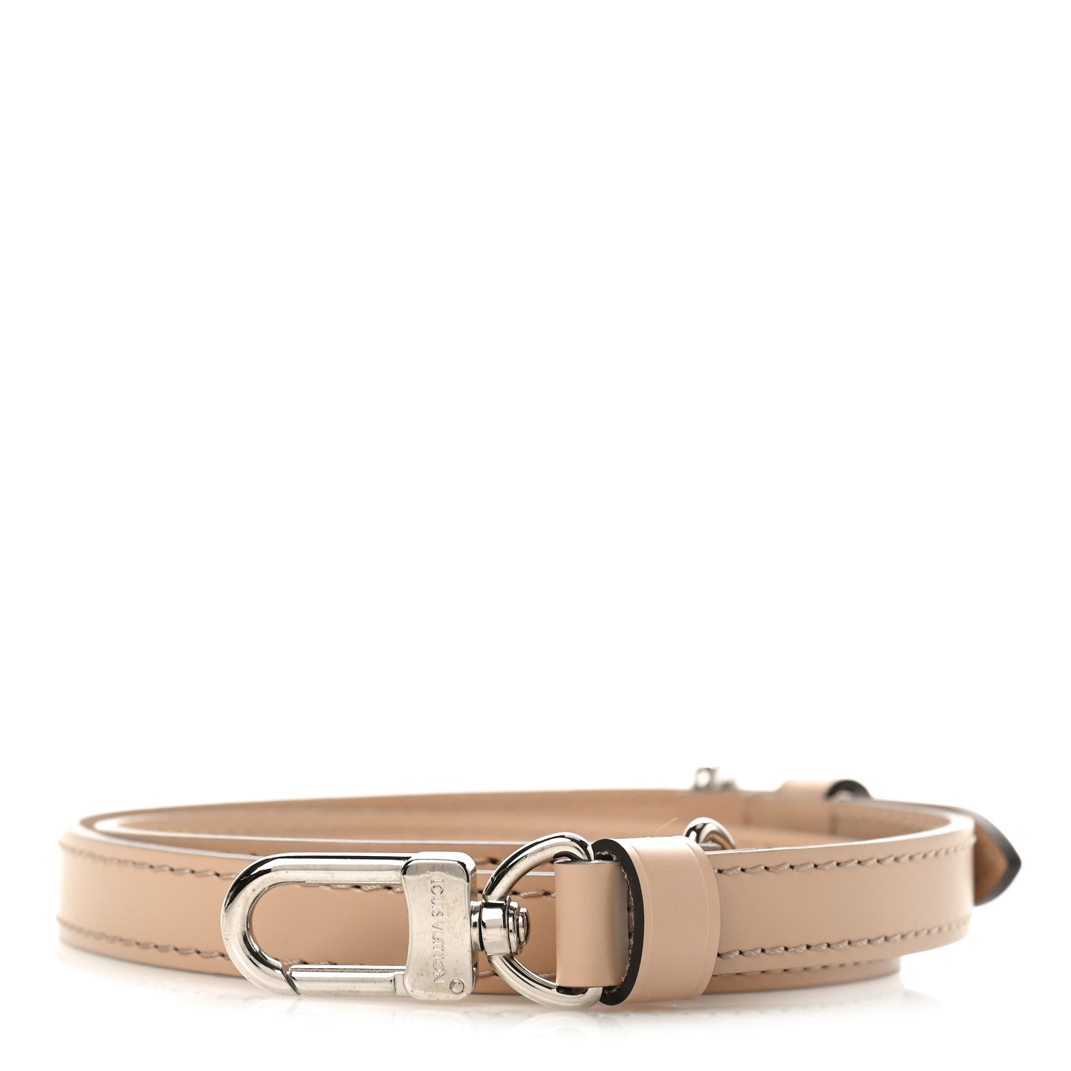 Louis Vuitton Calfskin 16mm Adjustable Shoulder Strap Galet 1 of 3