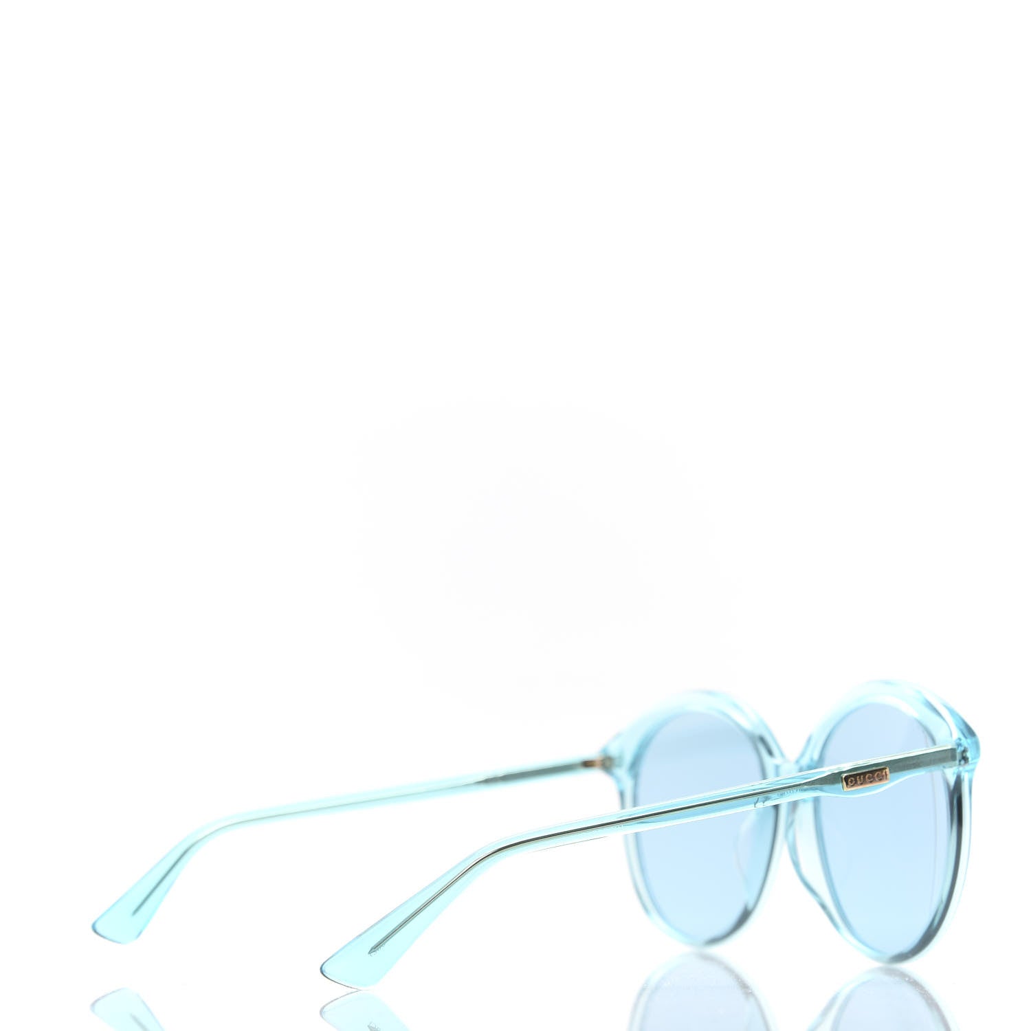 Gucci Acetate Sunglasses GG0257S Blue 4 of 8
