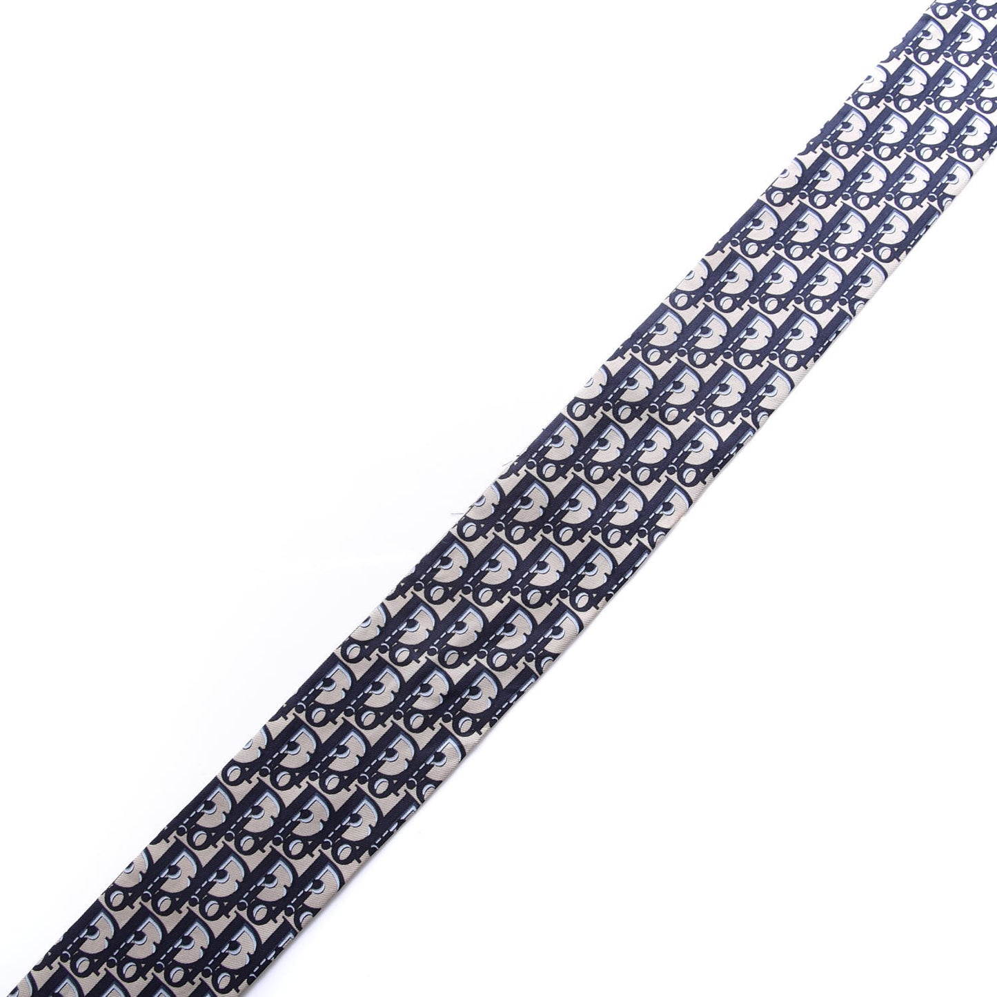Silk Oblique Mitzah Scarf Blue