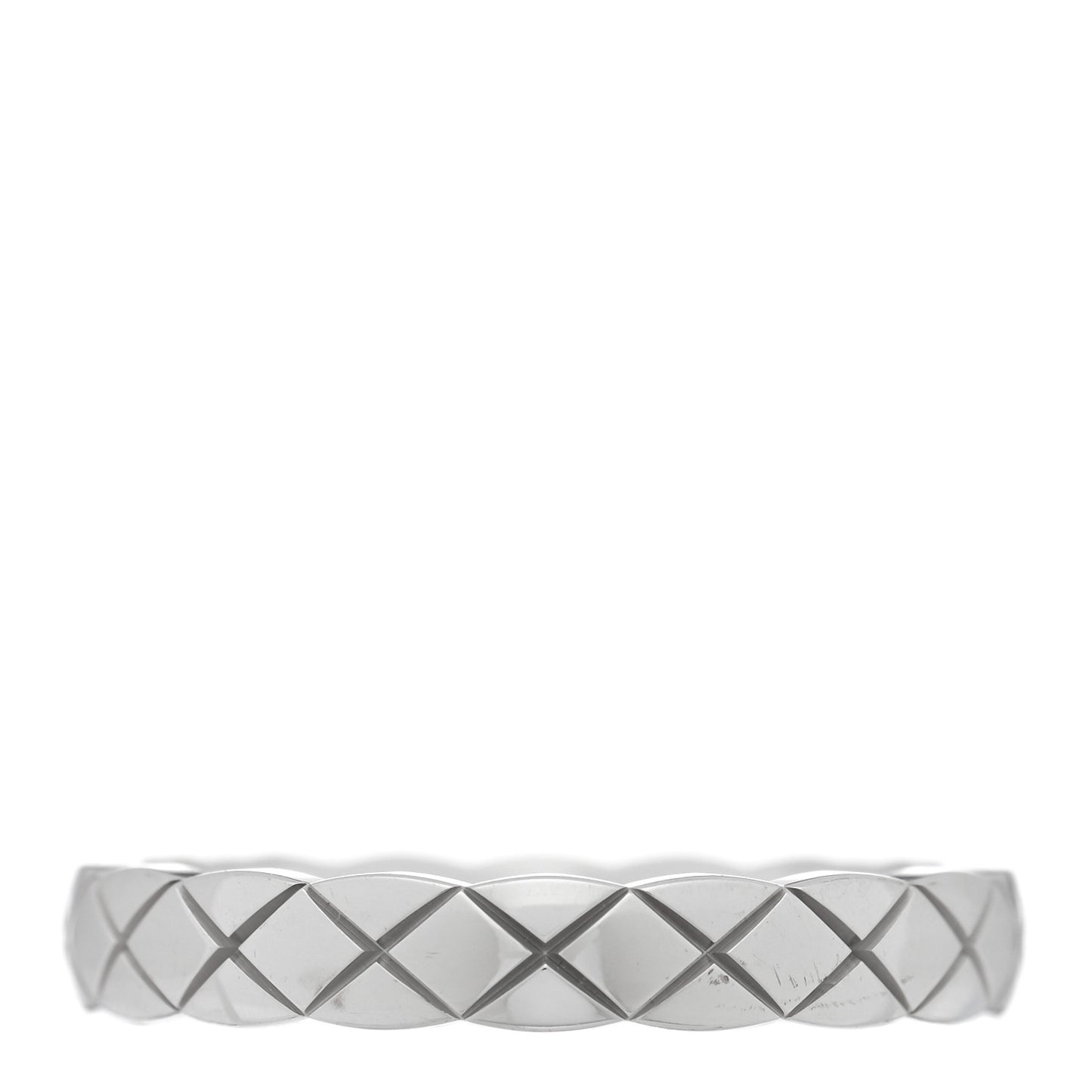18K White Gold Mini Coco Crush Ring 53 6.25