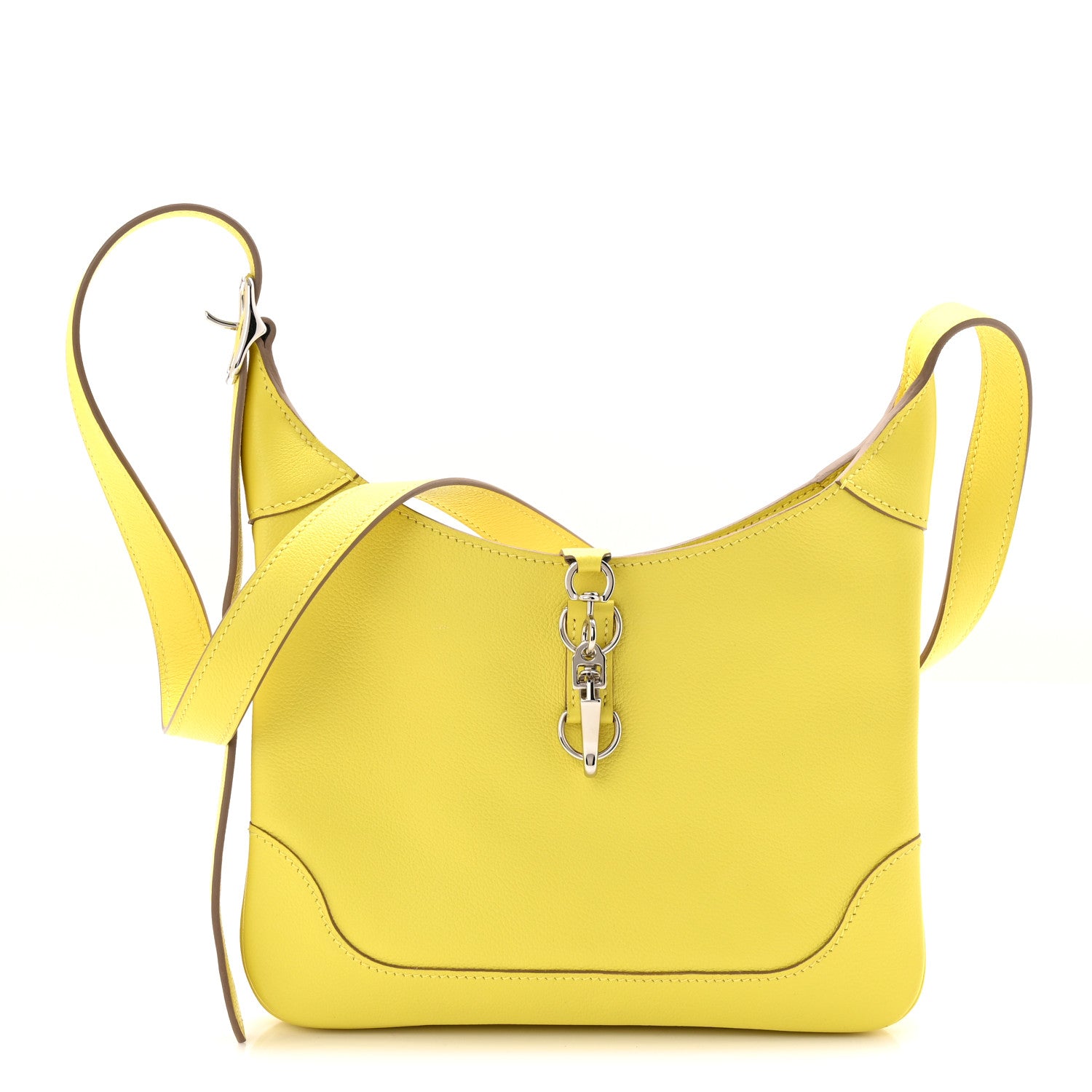 エルメス　プチカレ　マスタード　イエロー Hermes Evercolor Trim Duo 24 Lime 1870199 – FASHIONPHILE