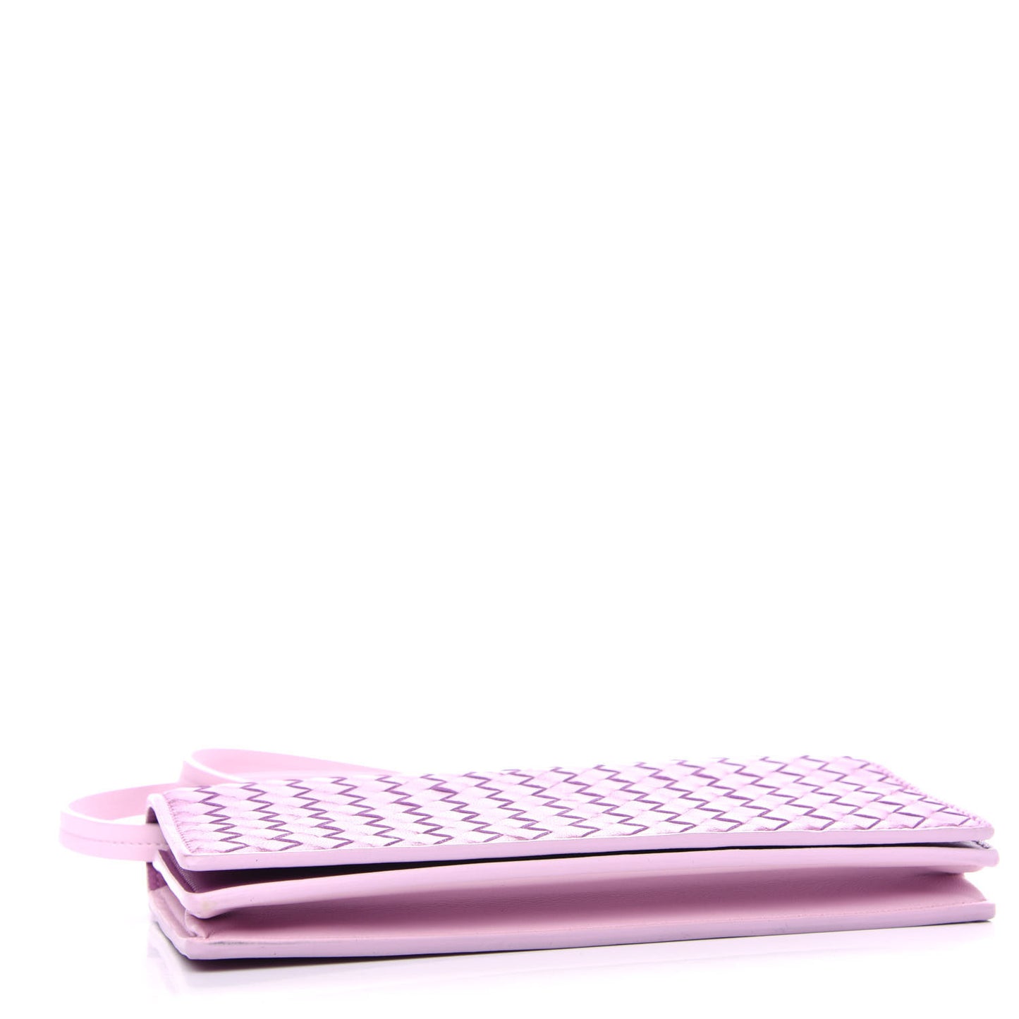 Nappa Intrecciato Continental Wallet With Strap Twilight