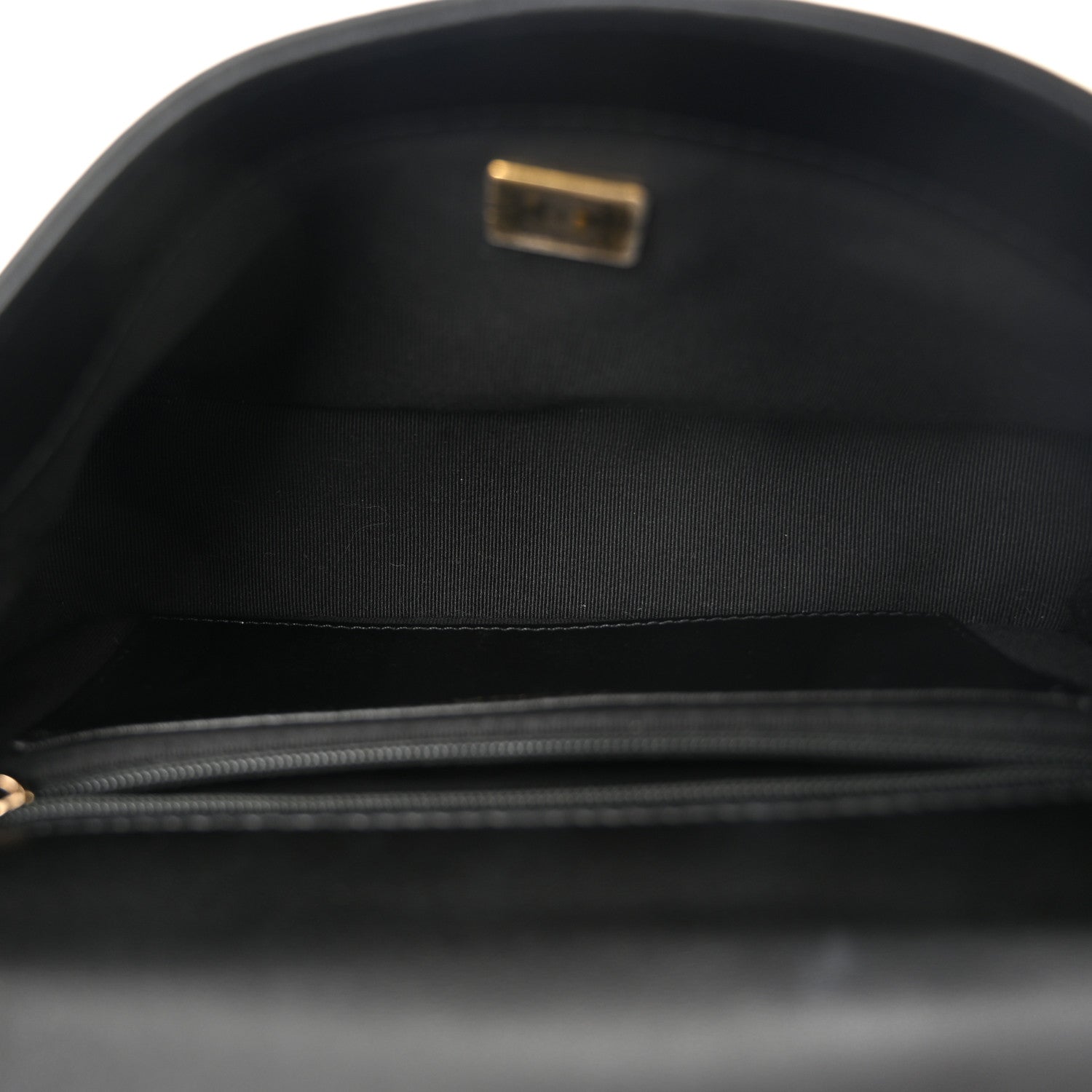 Chanel Lambskin Quilted Bicolor Flap Black Beige 5 of 10