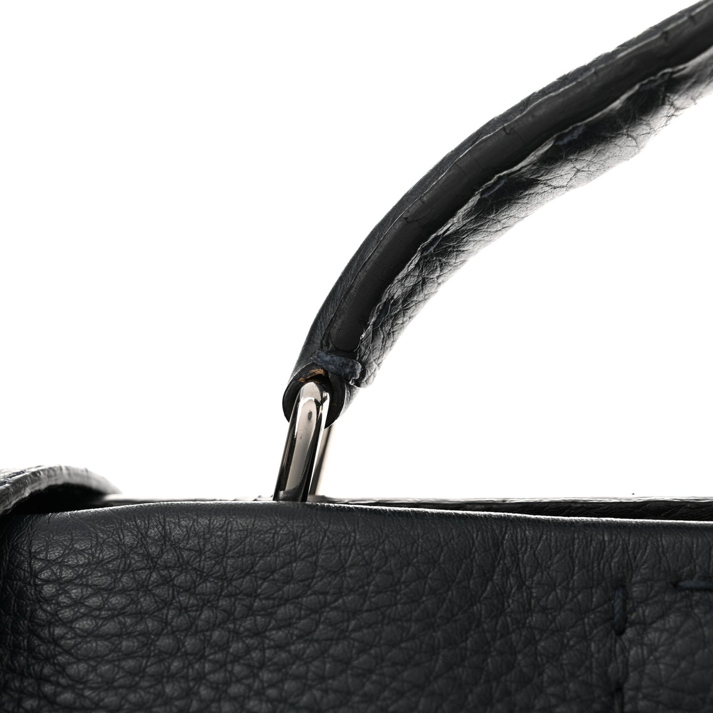 Cuoio Romano Selleria Monster Eyes Large Mens Peekaboo Iconic Essential Satchel Blue