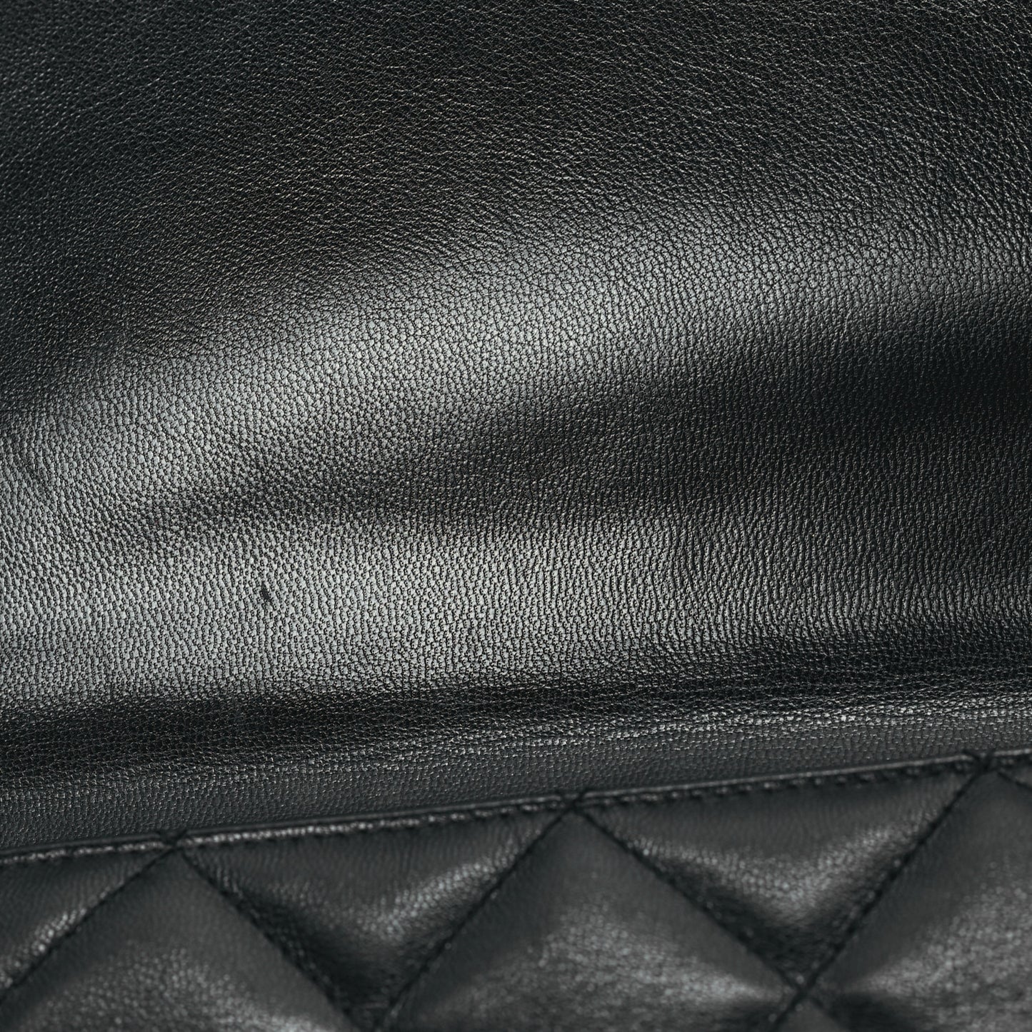 Goatskin Quilted Timeless CC Clutch Black
