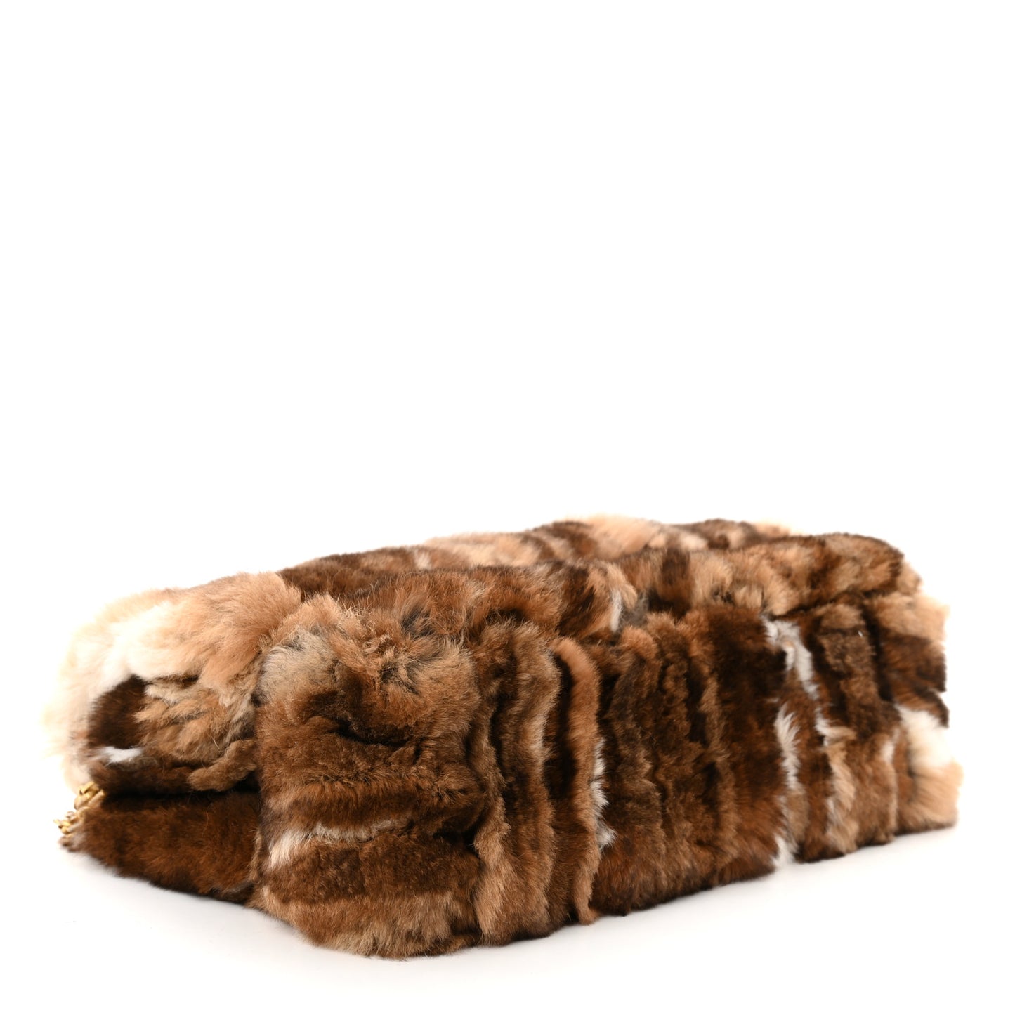 Rabbit Fur 2.55 Reissue 226 Flap Brown White