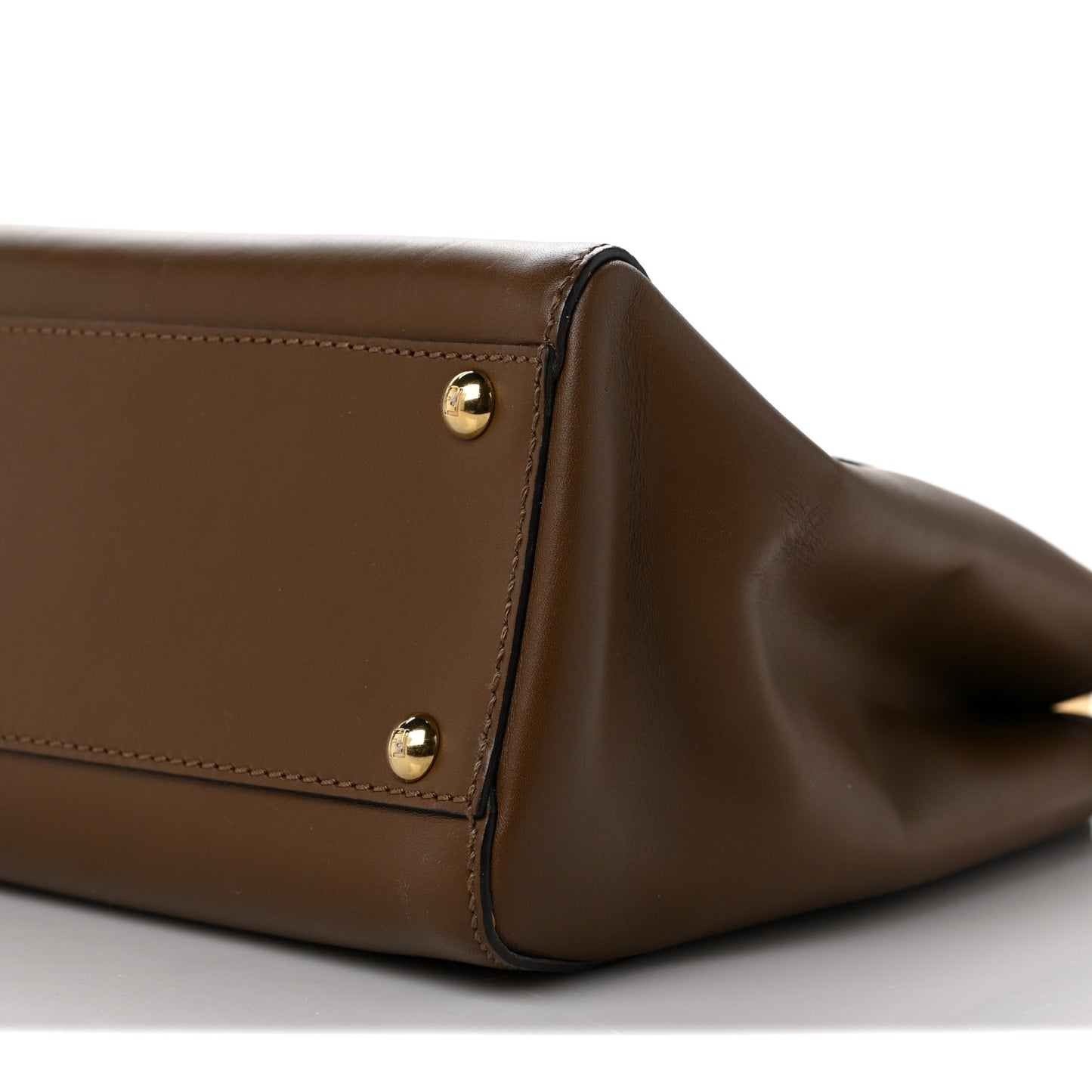 Vitello Morgan Fabric Jacquard Pequin Medium Peekaboo Iconic Satchel Foresta Tobacco Black