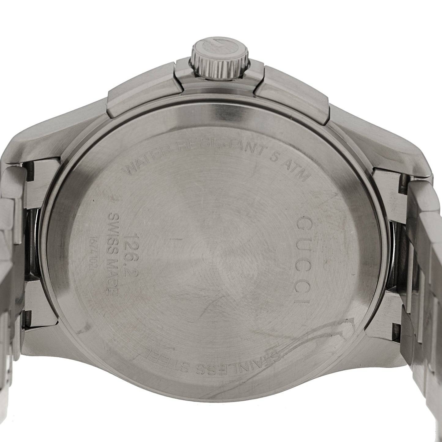 Stainless Steel 44mm G-Timeless Chronograph Quartz Watch Black