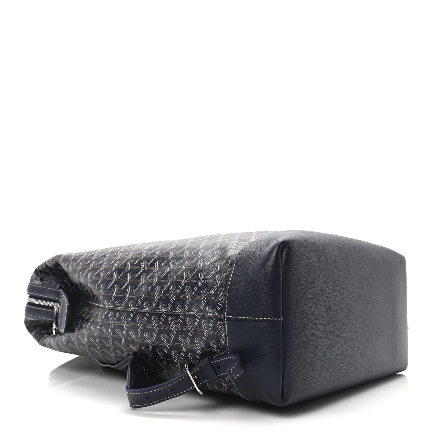 Goyardine Calfskin Cisalpin Backpack Navy