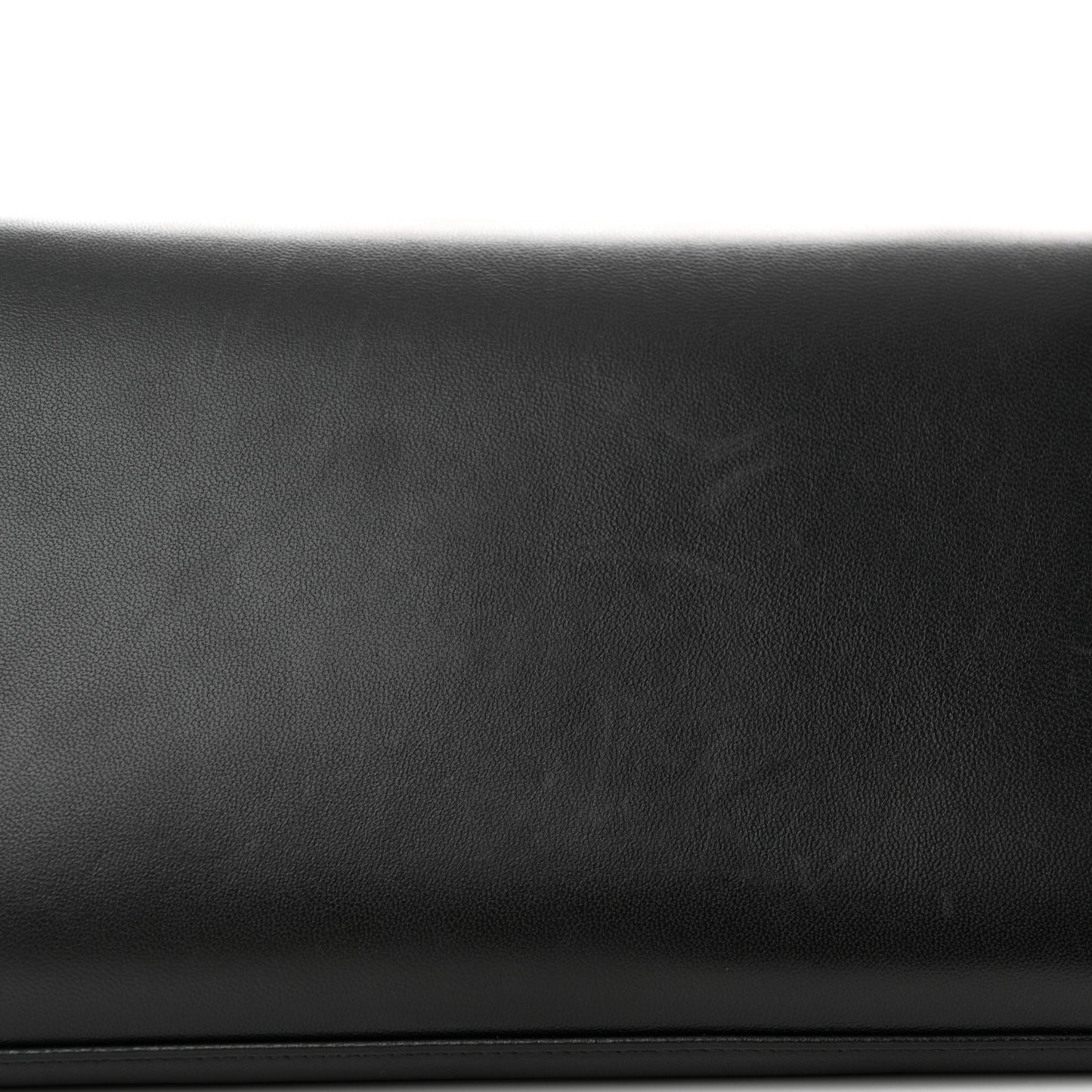 Smooth Calfskin Tri-Metal Cassandre Wallet On Chain WOC Black