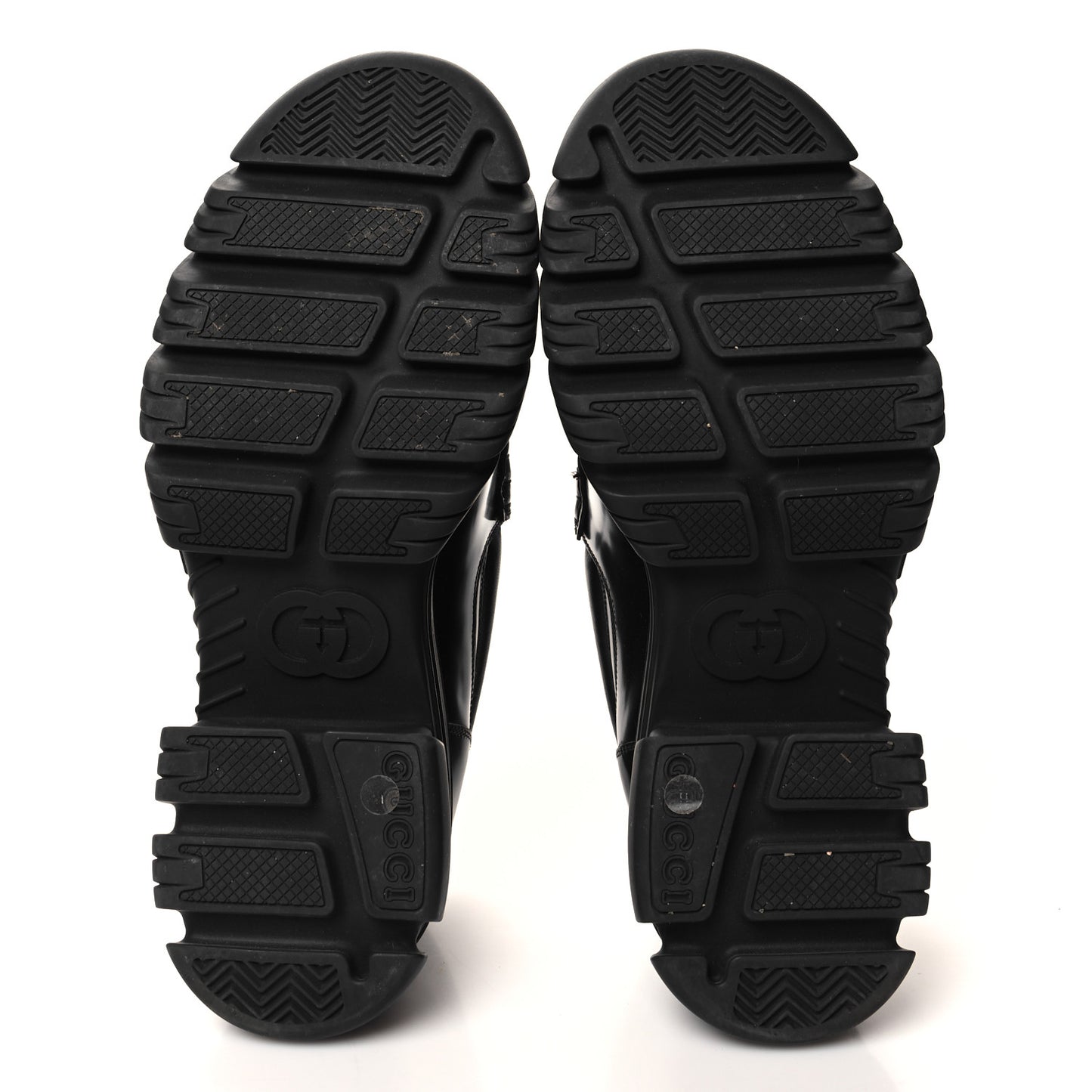 Magnum Calfskin Nappa Samoa Mens Horsebit Platform Lug Sole Loafers 11 Black