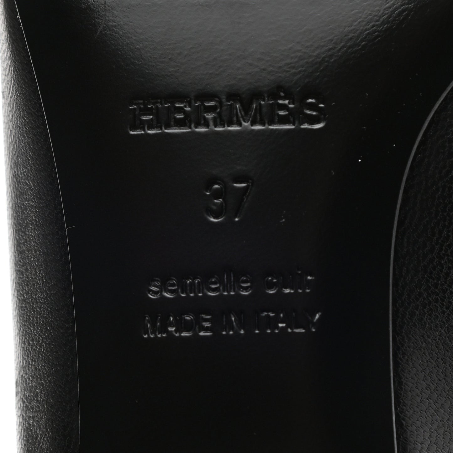 Goatskin Tuileries Mules 37 Black