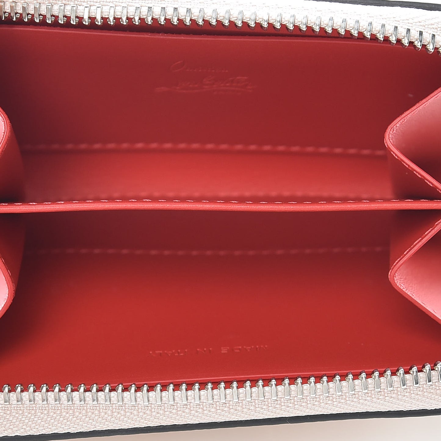 Calfskin Loubinthesky Panettone Coin Purse Ballerina