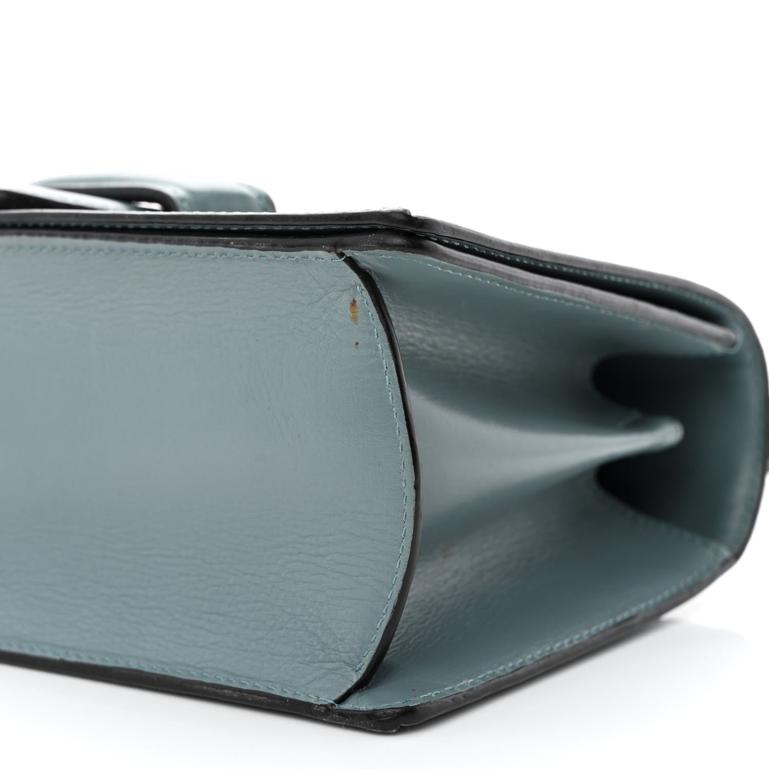 Loewe Calfskin Small Barcelona Shoulder Bag Stone Blue 11 of 15