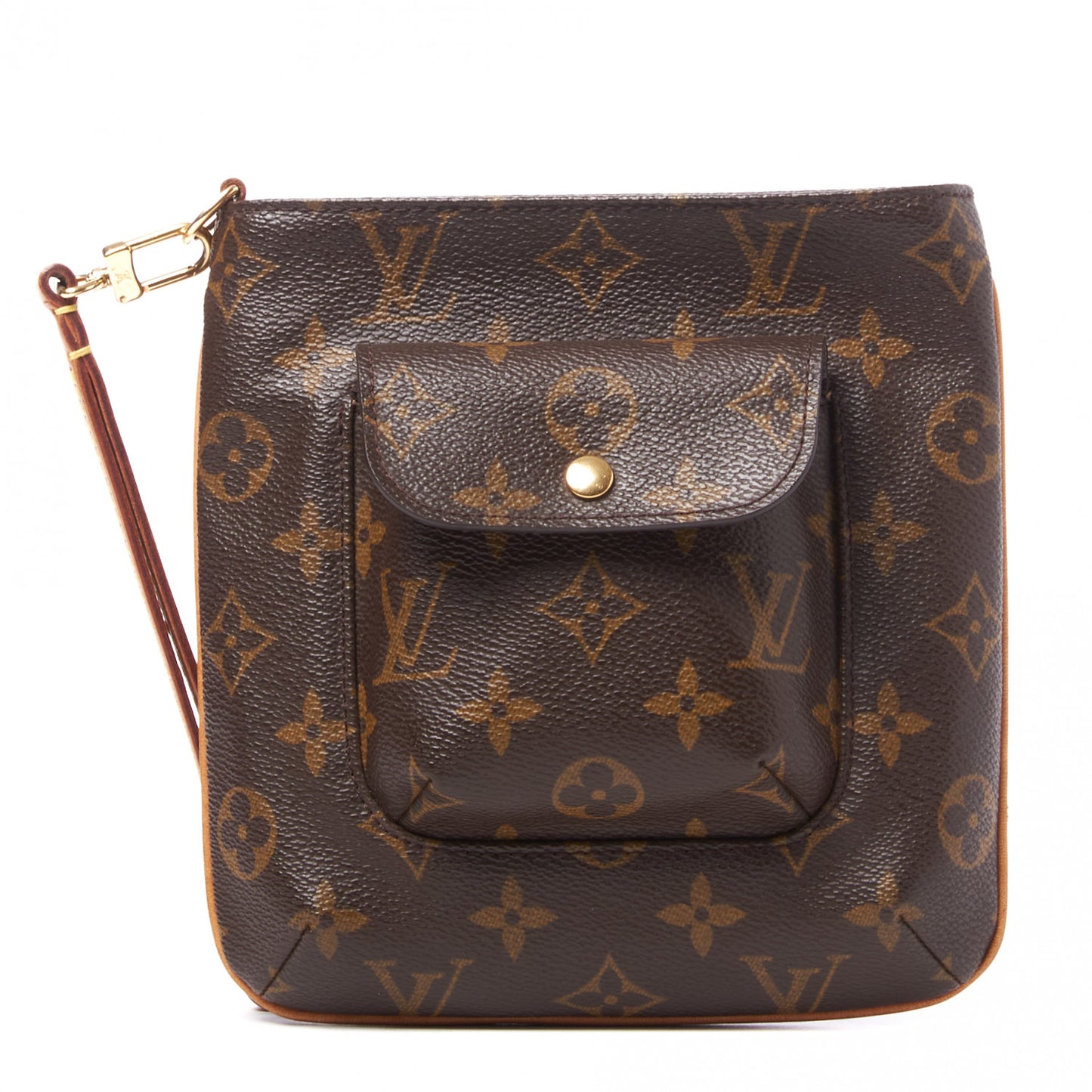 Monogram Partition Wristlet