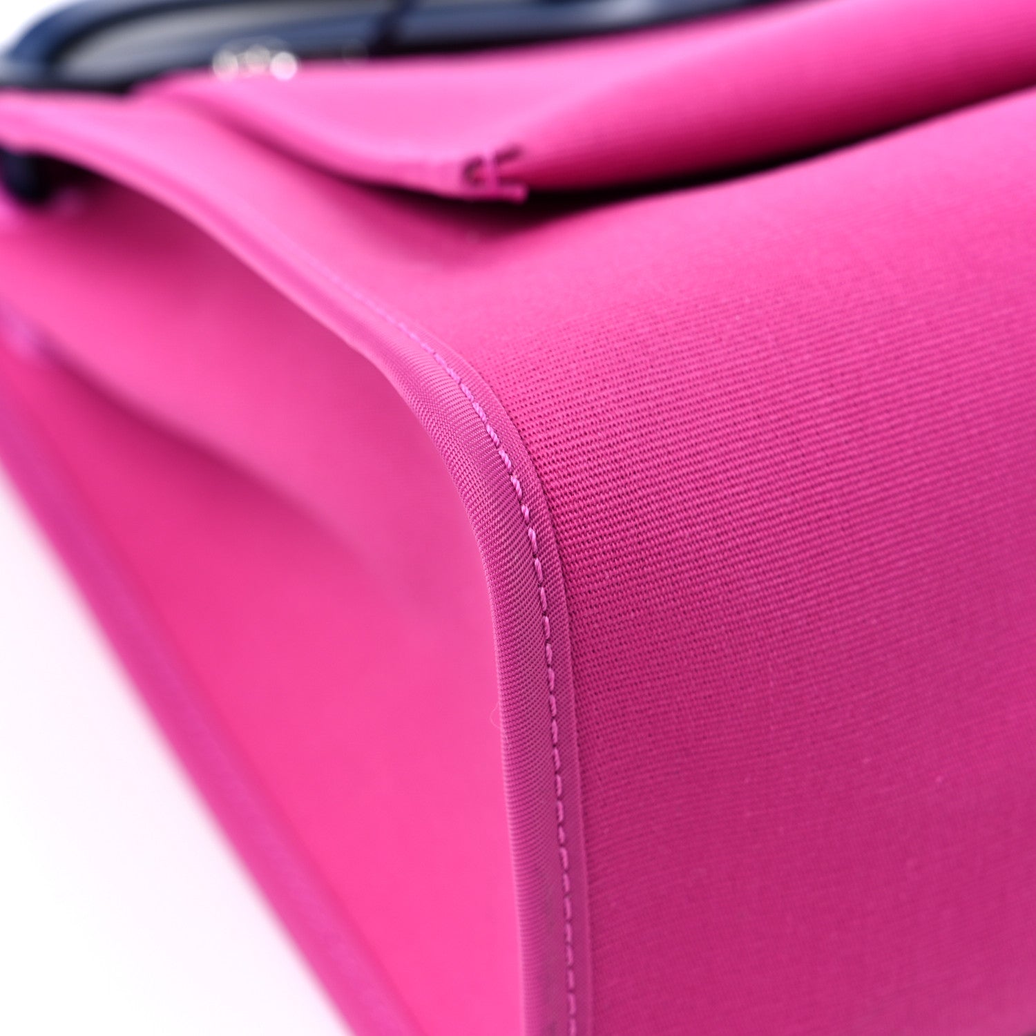 Hermes Vache Hunter Toile Herbag Zip 31 PM Magnolia Bleu Saphir 11 of 14