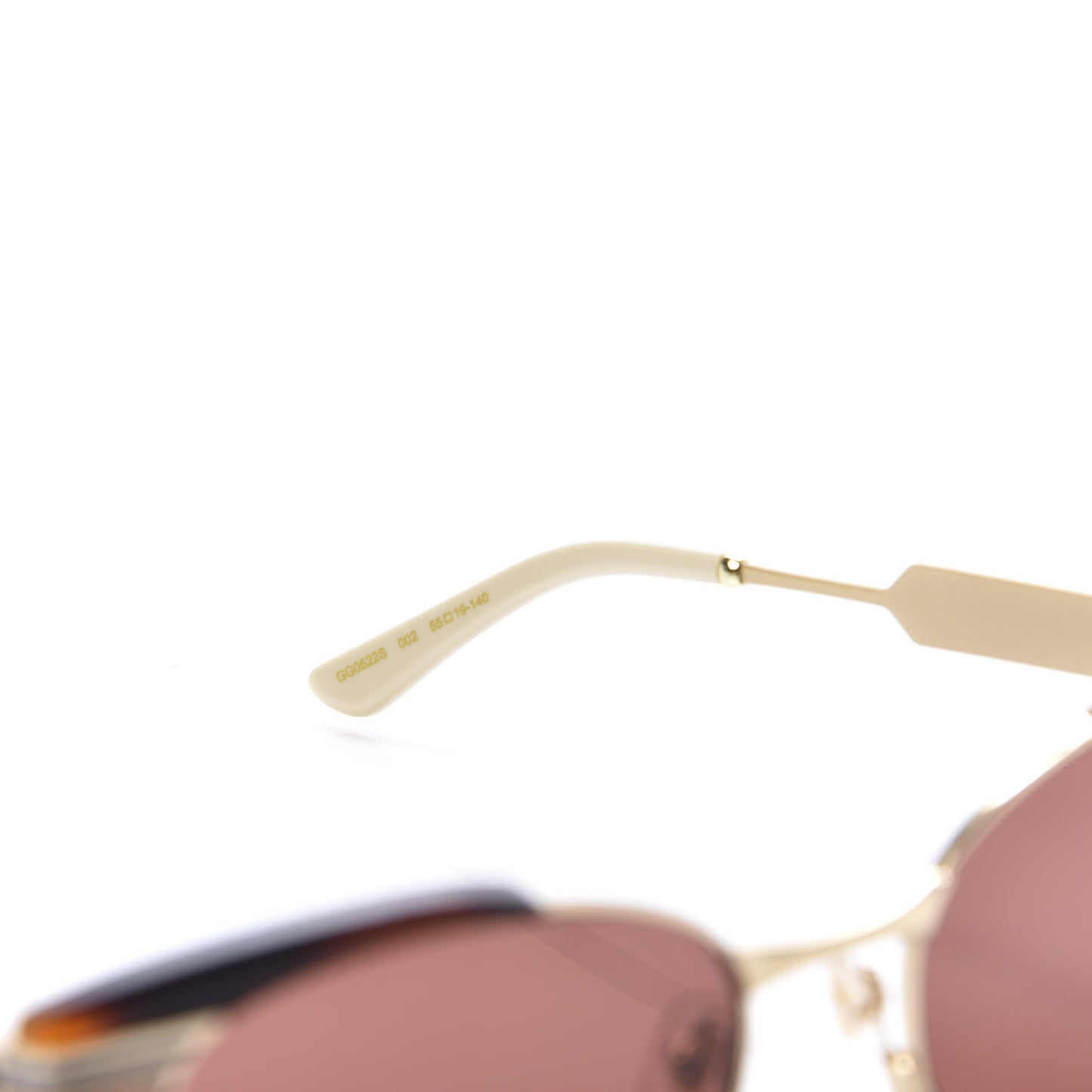 Cat Eye Web Sunglasses GG0522S Tortoise