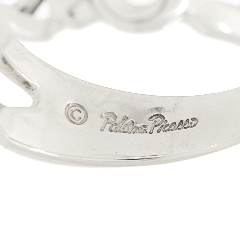 Sterling Silver Paloma Picasso Loving Heart Band Ring 52 6