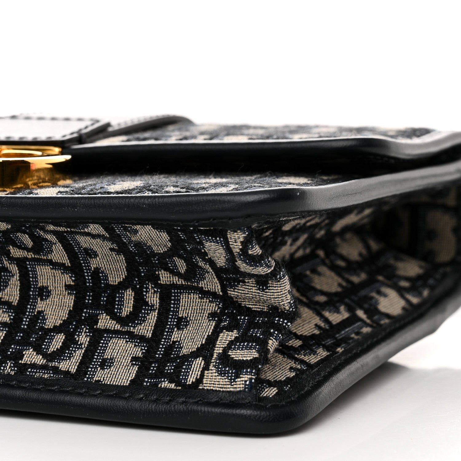 Christian Dior Oblique 30 Montaigne Flap Bag Blue 9 of 10