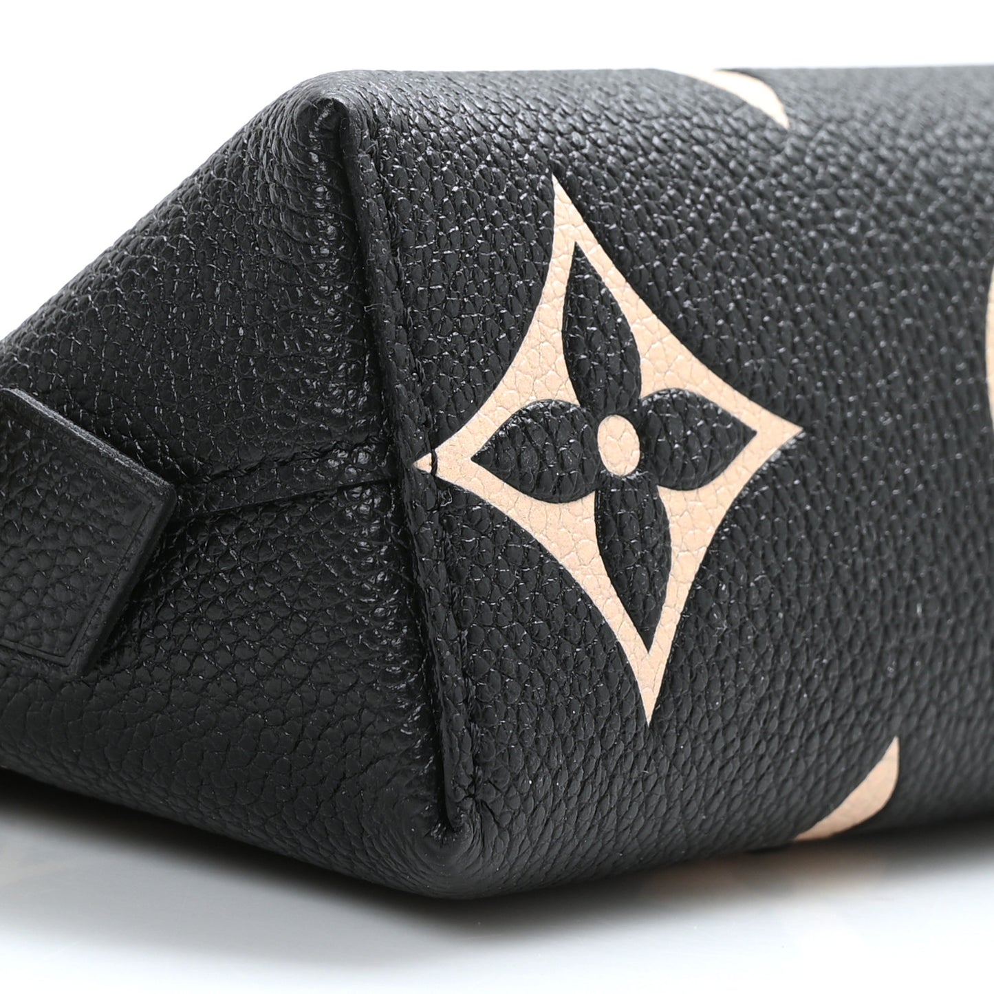 Empreinte Monogram Giant Cosmetic Pouch Black Beige