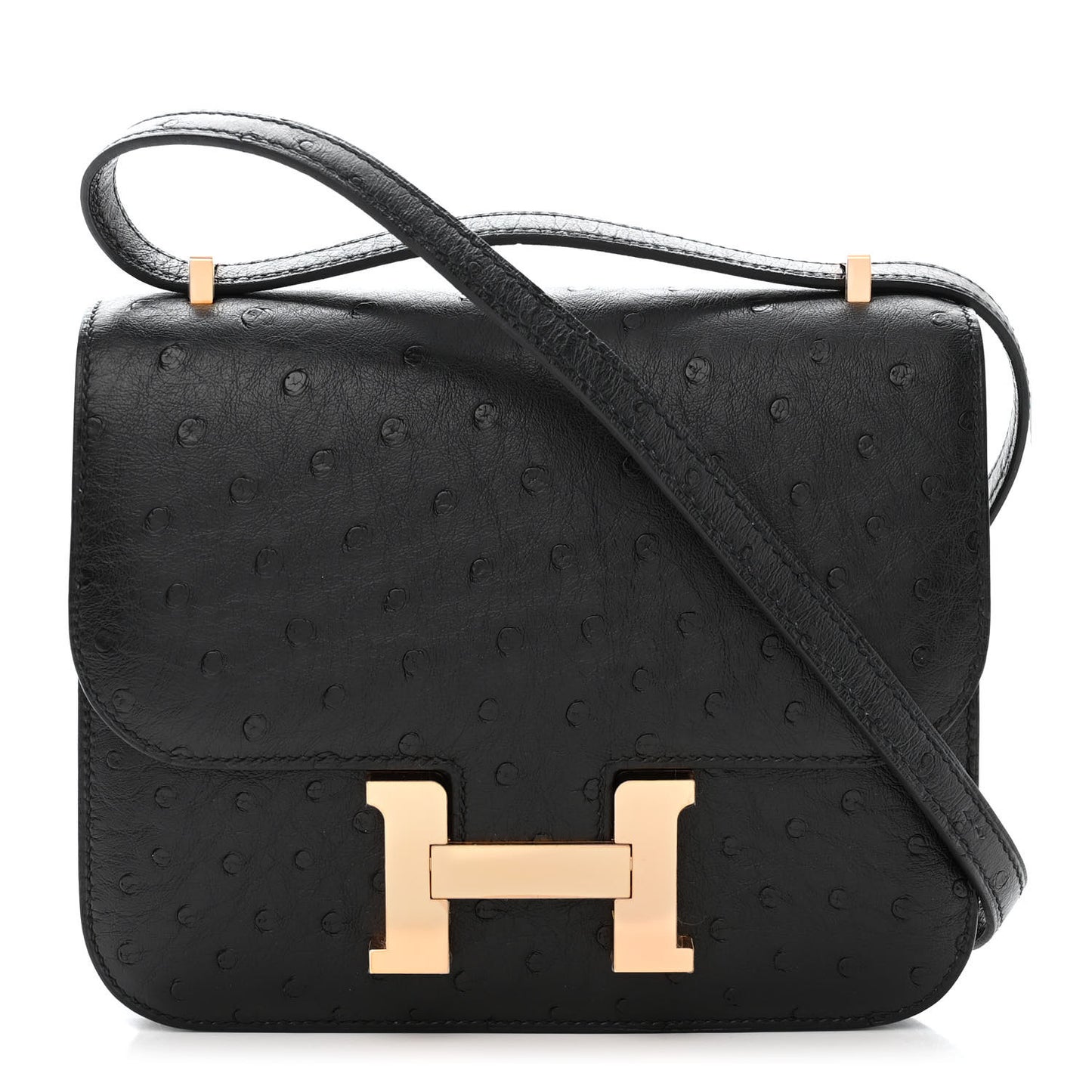 Ostrich Constance 18 Black