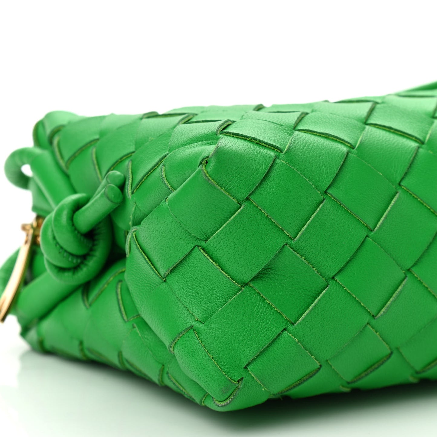 Nappa Intrecciato Mini Loop Camera Bag Parakeet