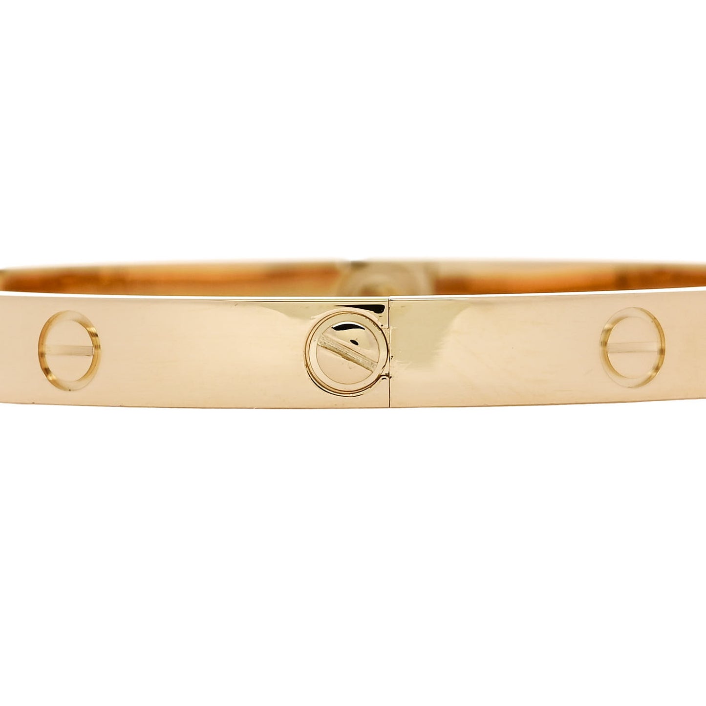 18K Yellow Gold LOVE Bracelet 19