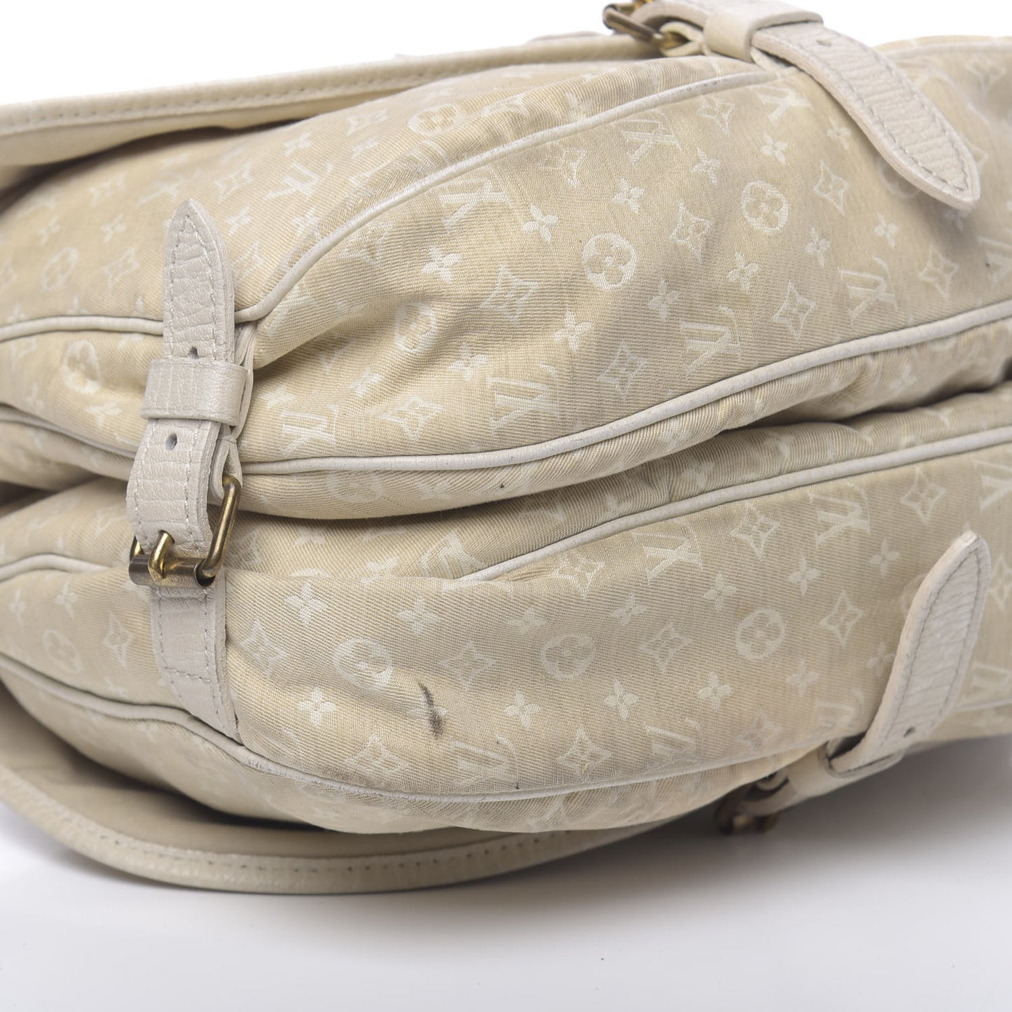 Monogram Mini Lin Saumur Dune