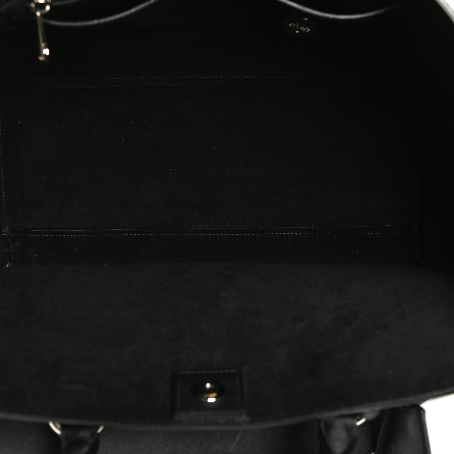 Silky Calf Medium Willow Tote Black