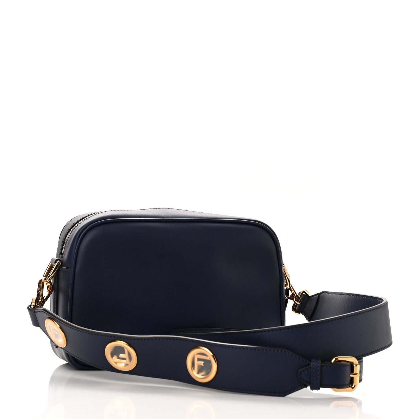 Vitello Century F is Fendi Camera Case Blueberry