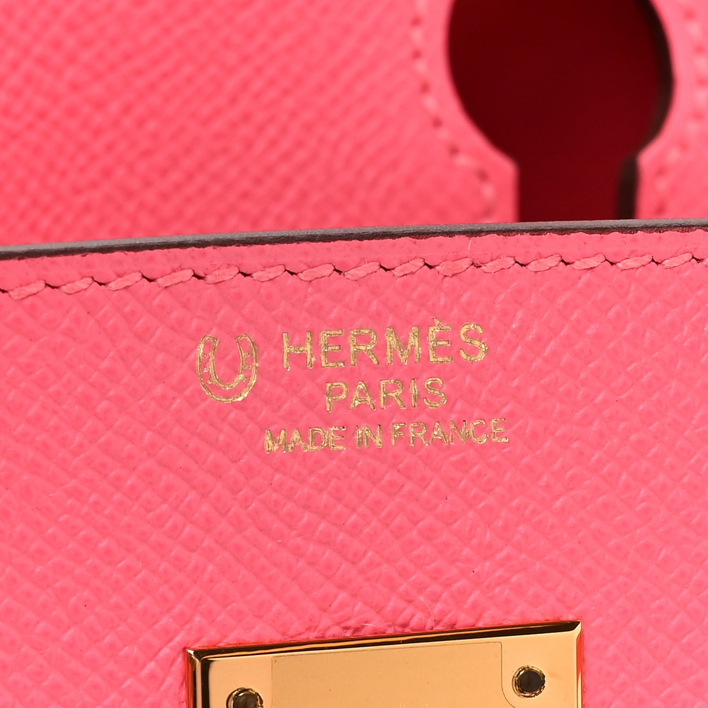 Epsom Horseshoe Birkin 30 Rose Azalee