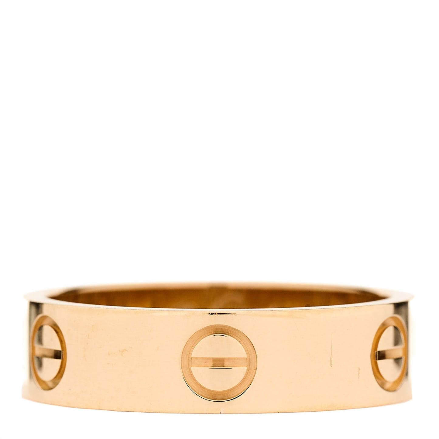 18K Yellow Gold 5.5mm LOVE Ring 58 8.5