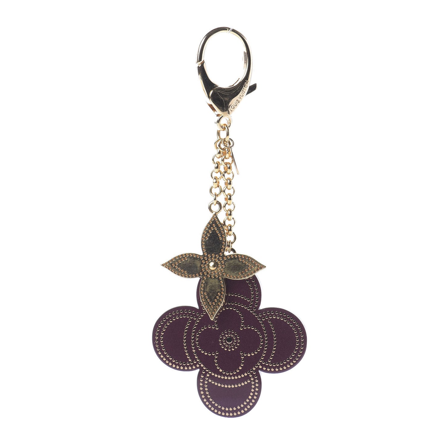 Stipply Flower Bag Charm Rouge Fauviste