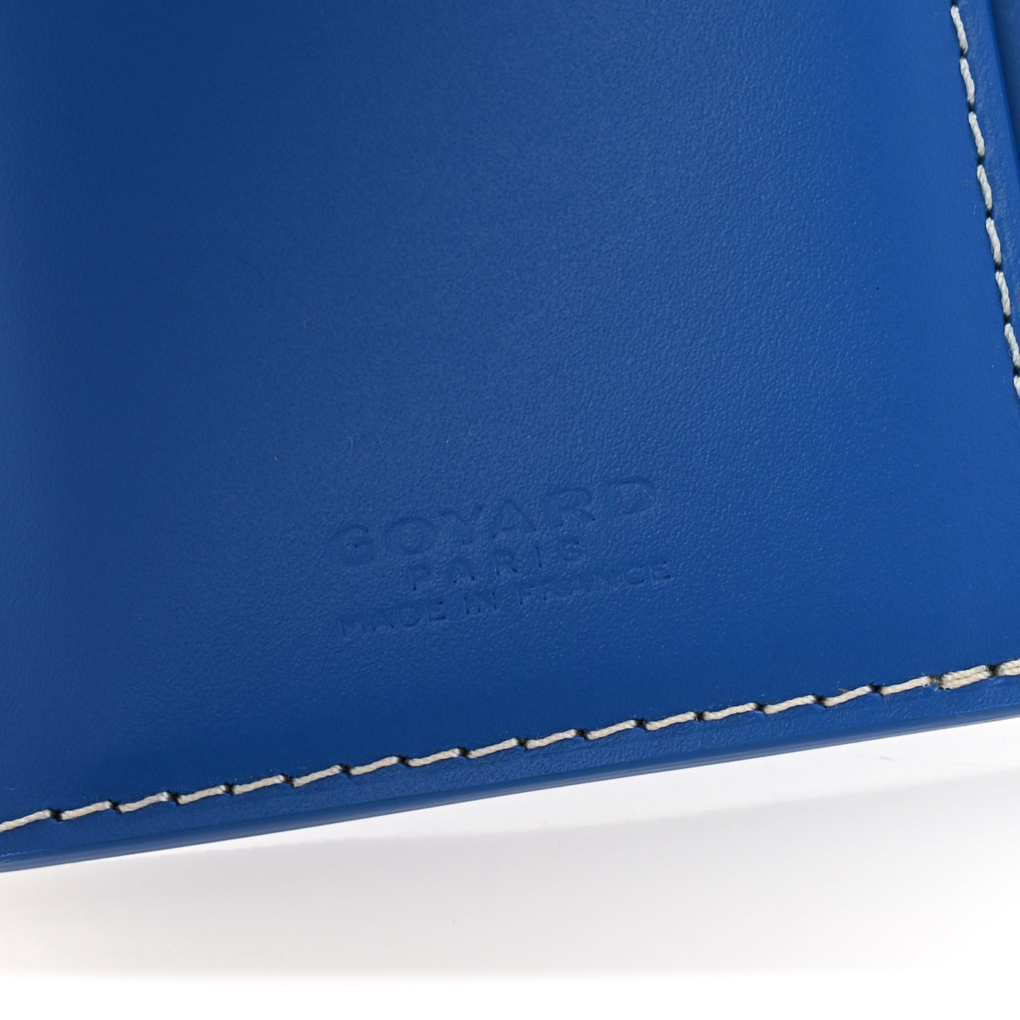 Goyardine Saint Pierre Card Holder Blue