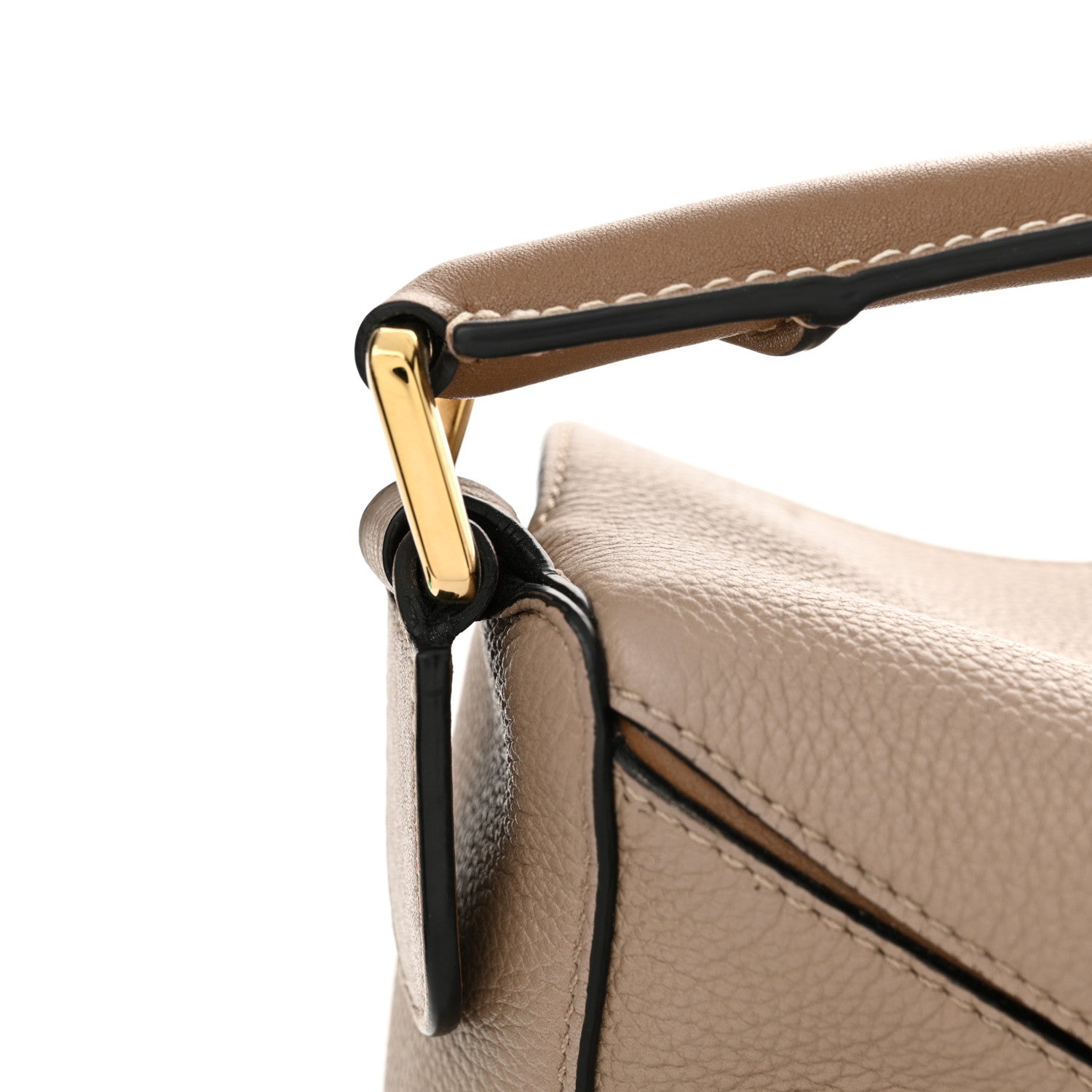 Loewe Grained Calfskin Small Puzzle Bag Sand Mink 13 of 15